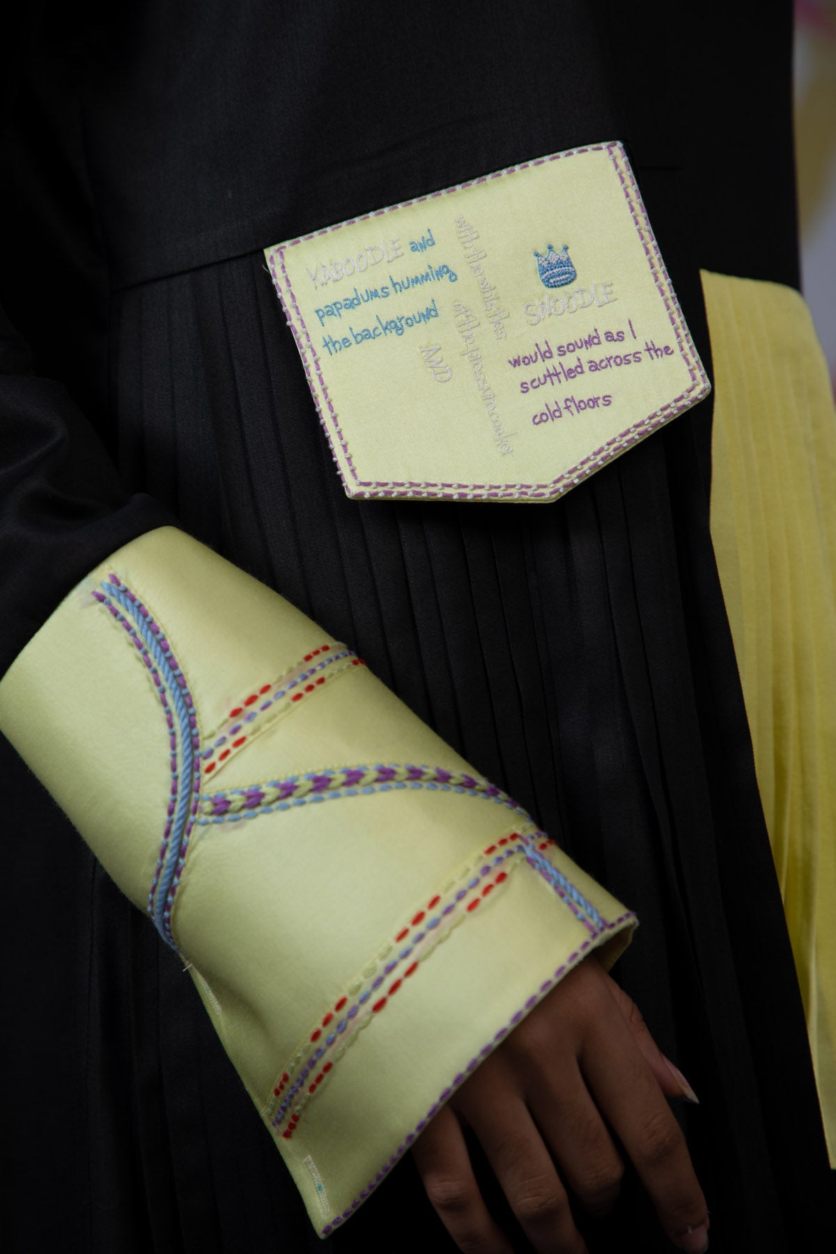 Black Pleated Mini Shirt Dress