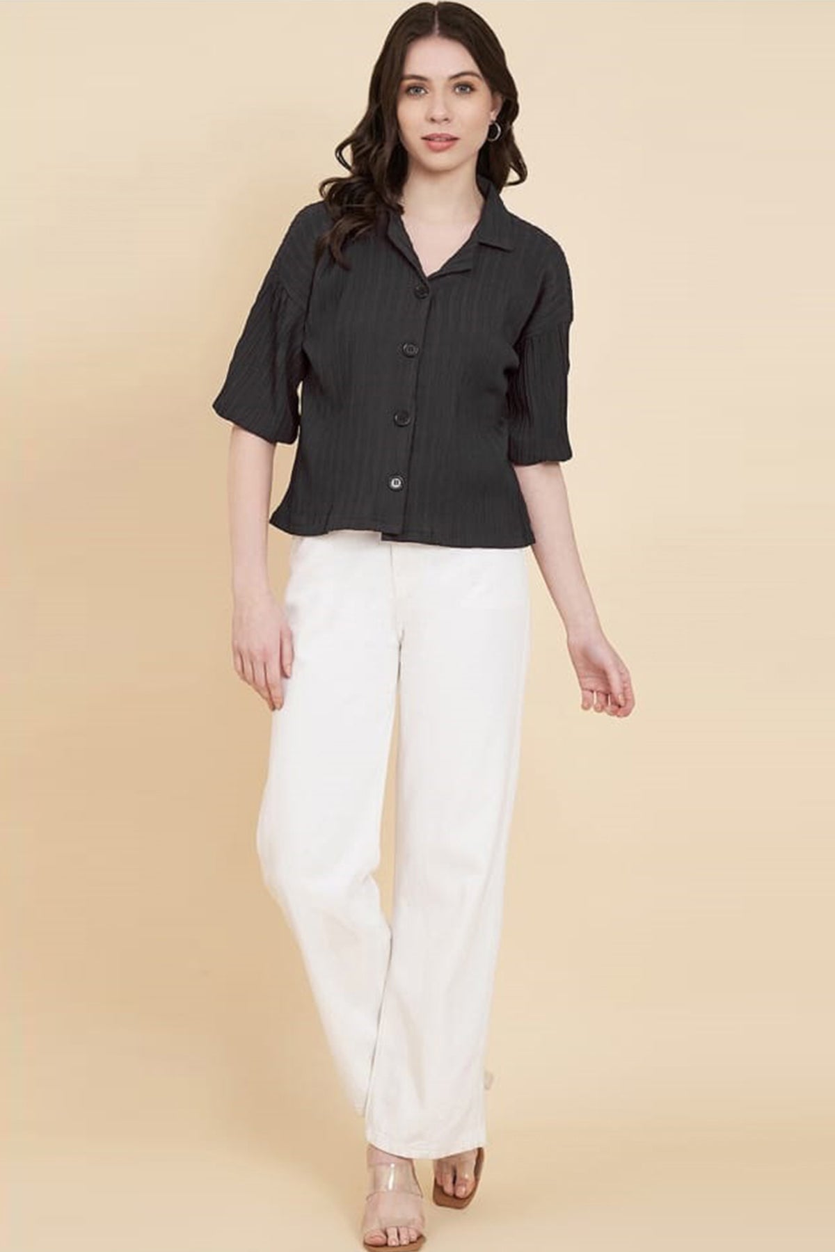 Black Sugarcane Popcorn Shirt
