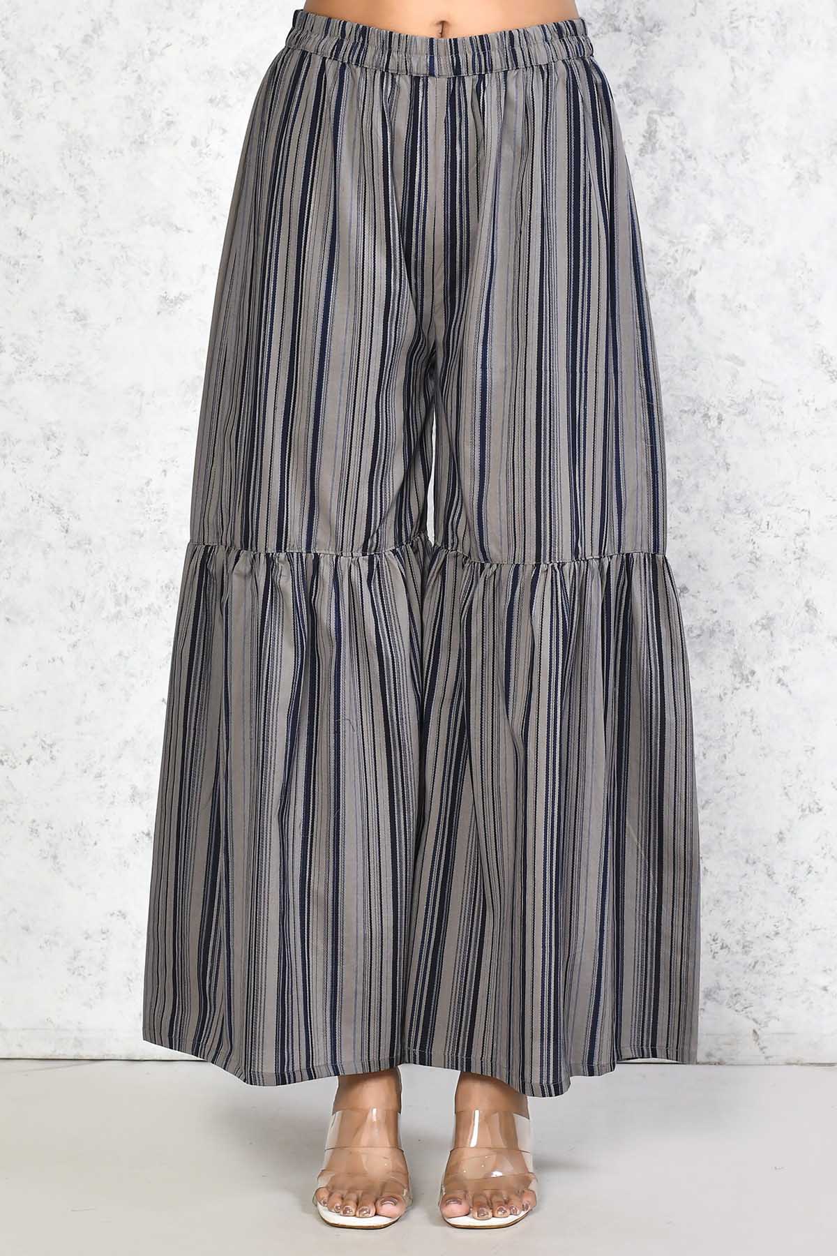 Cotton Print Kurta & Sharara