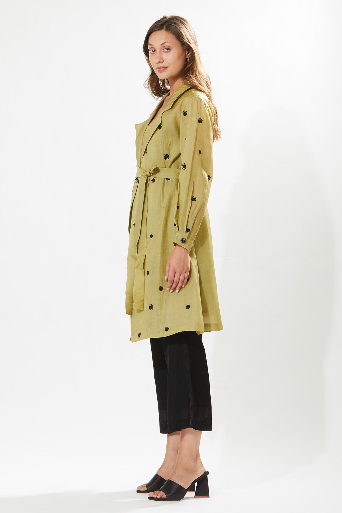 Olive Green Tunic Set