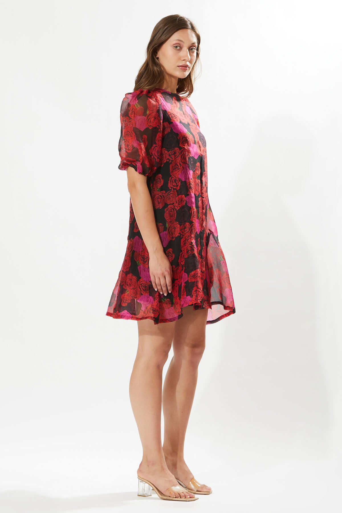 Blossoming Printed Dress