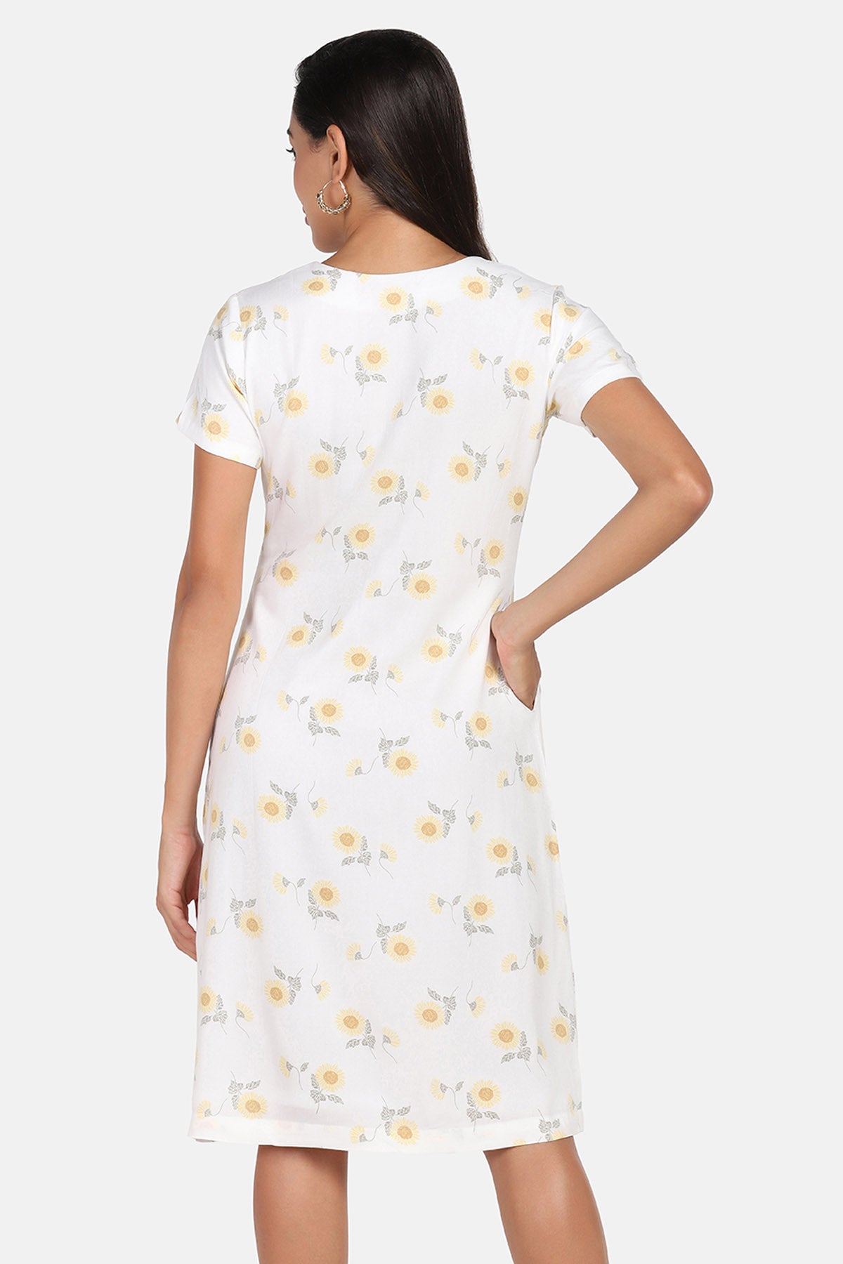 Blossoming Rayon Dress