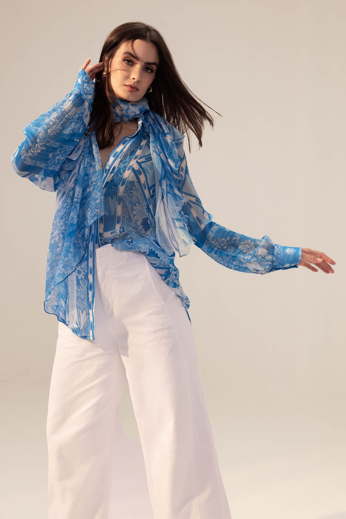 Blue Button Down Shirt