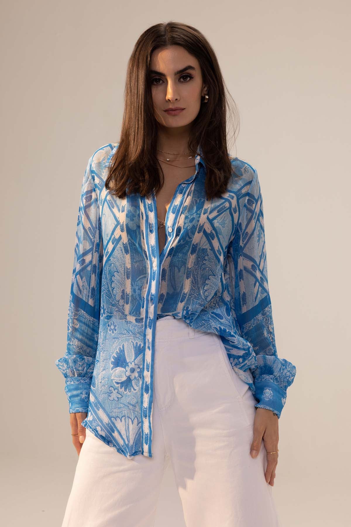 Blue Button Down Shirt