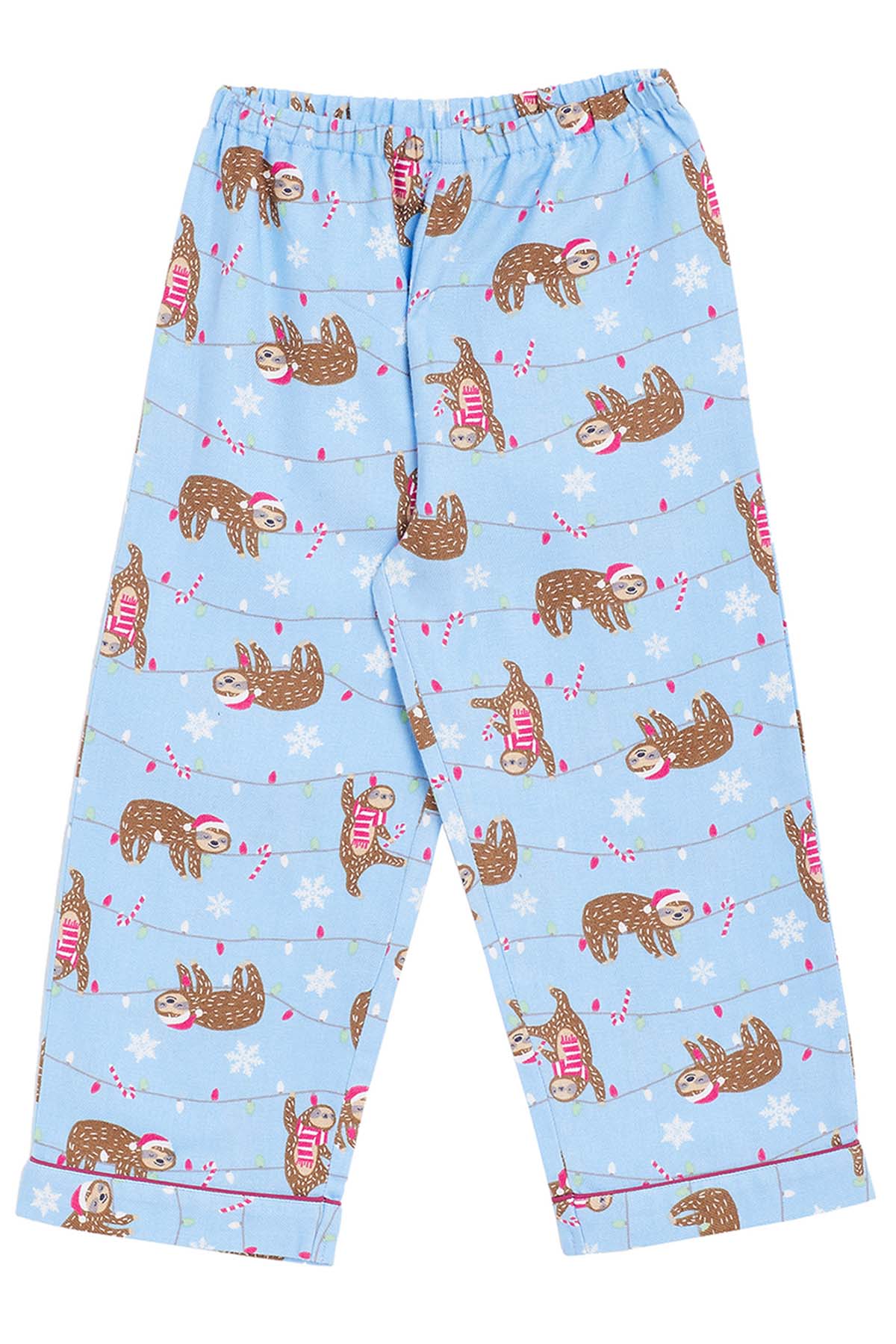 Blue Cat Print Top & Pajama