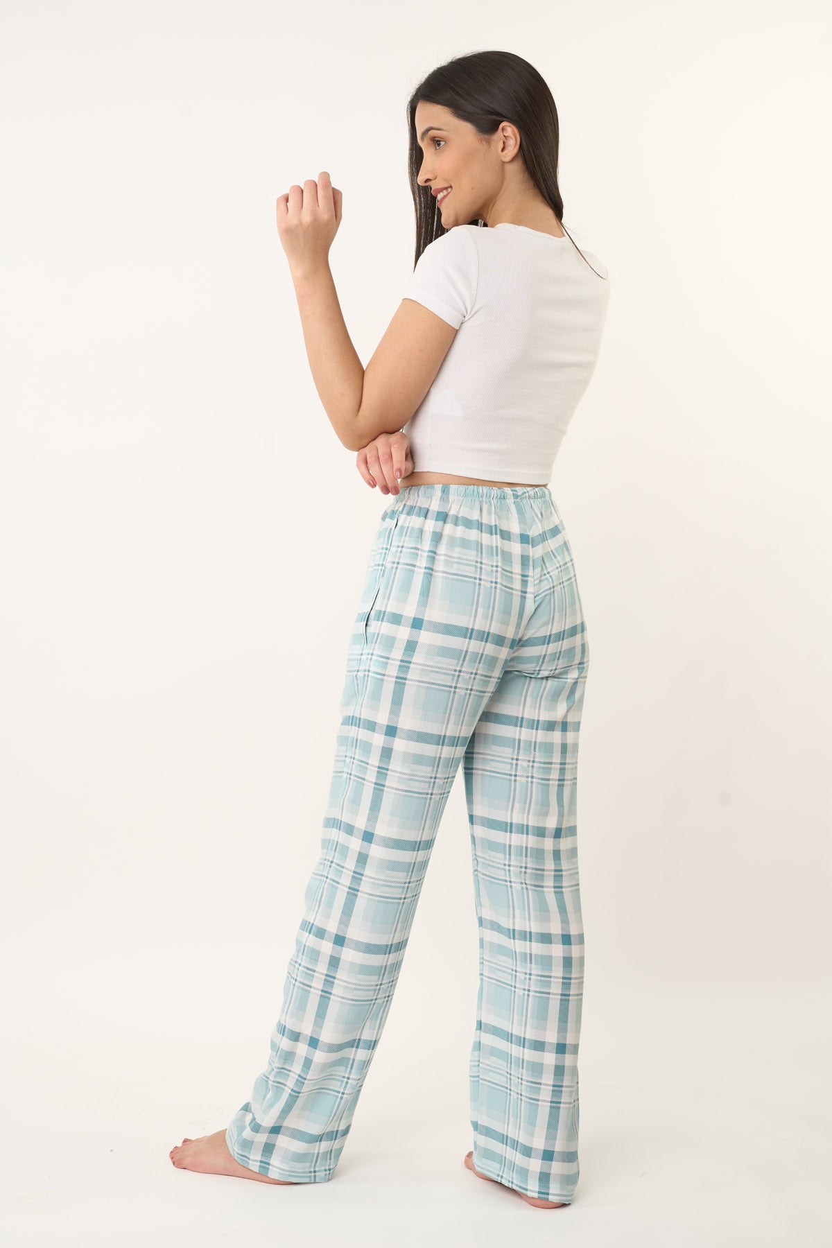 Blue Checkered Pyjama