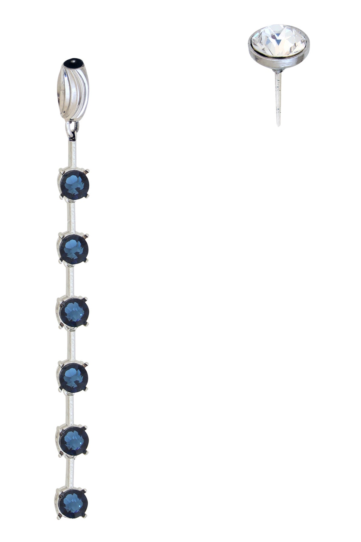 Blue Crystal Danglers