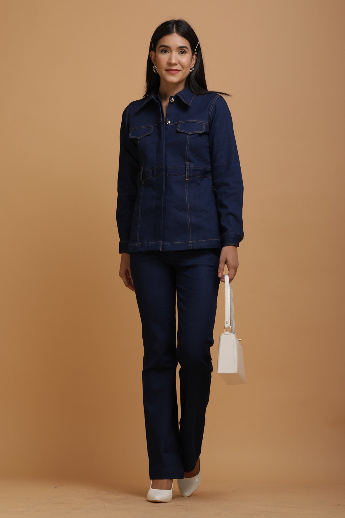 Blue Denim Co-ord Set