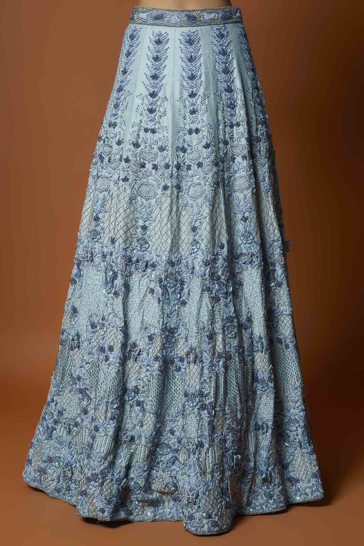 Butterfly Embroidered Lehenga Set