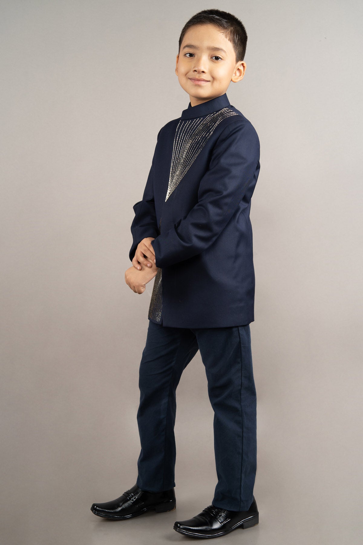 Blue Kardana Prince Coat & Pants