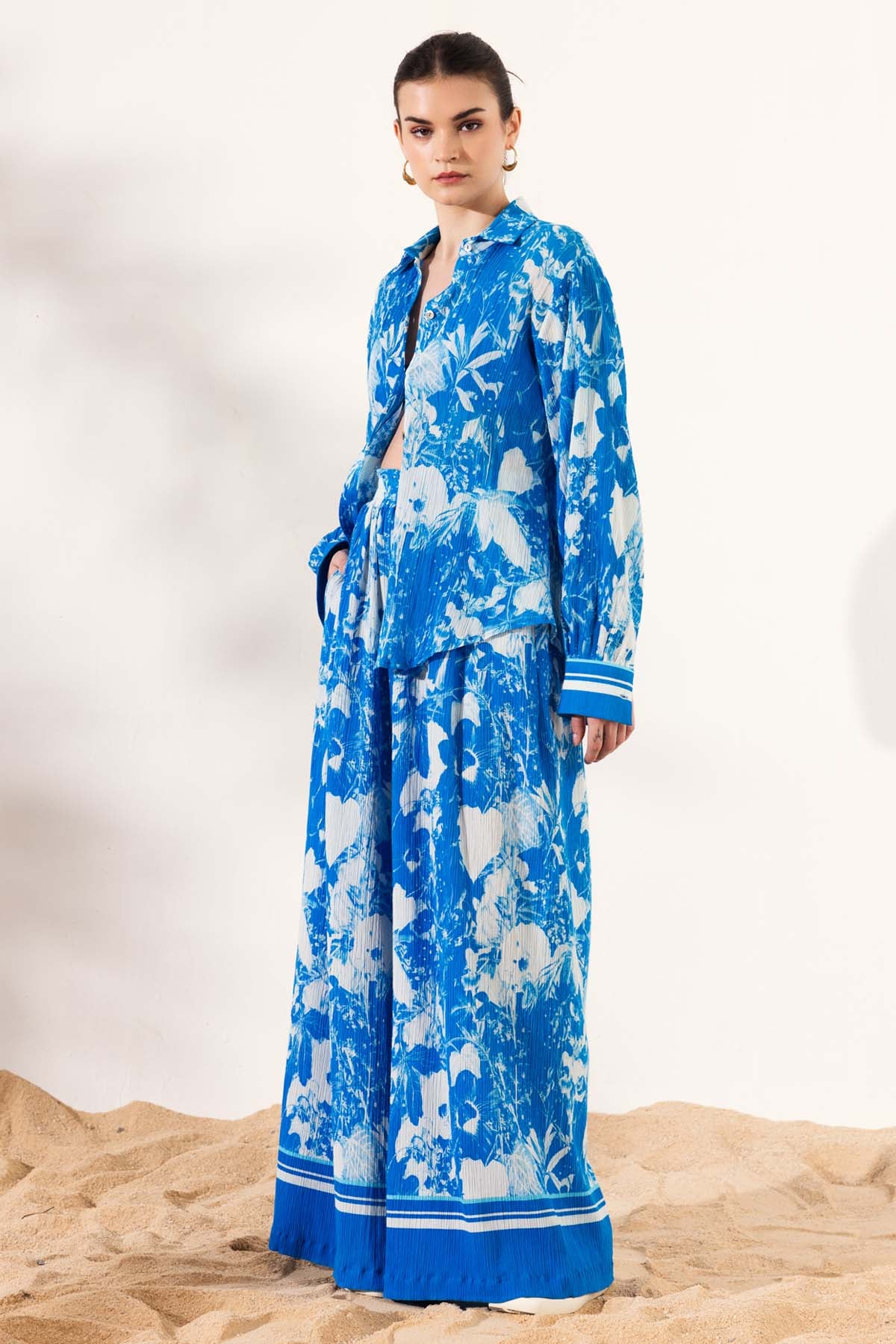 Blue Monochrome Co-ord Set