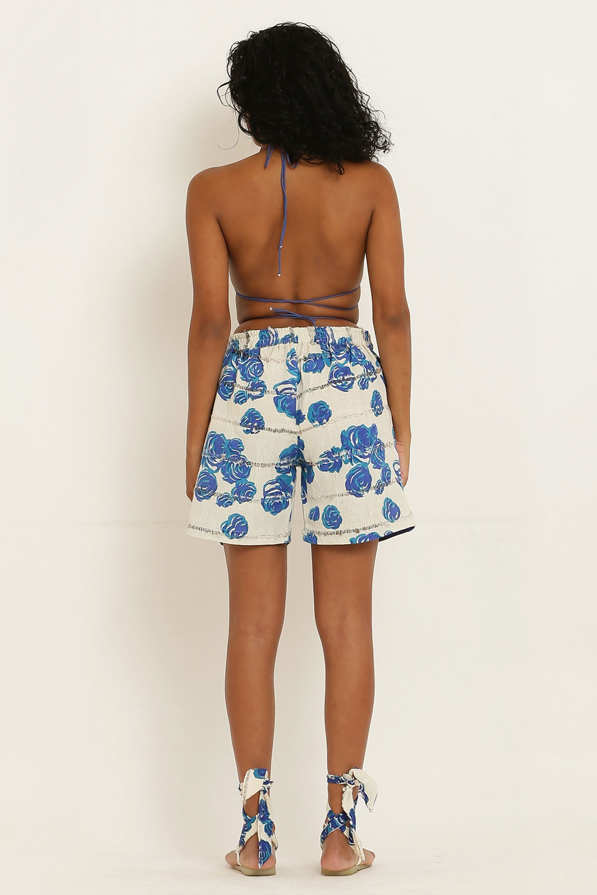 Blue Rose Cotton Co-ord Set