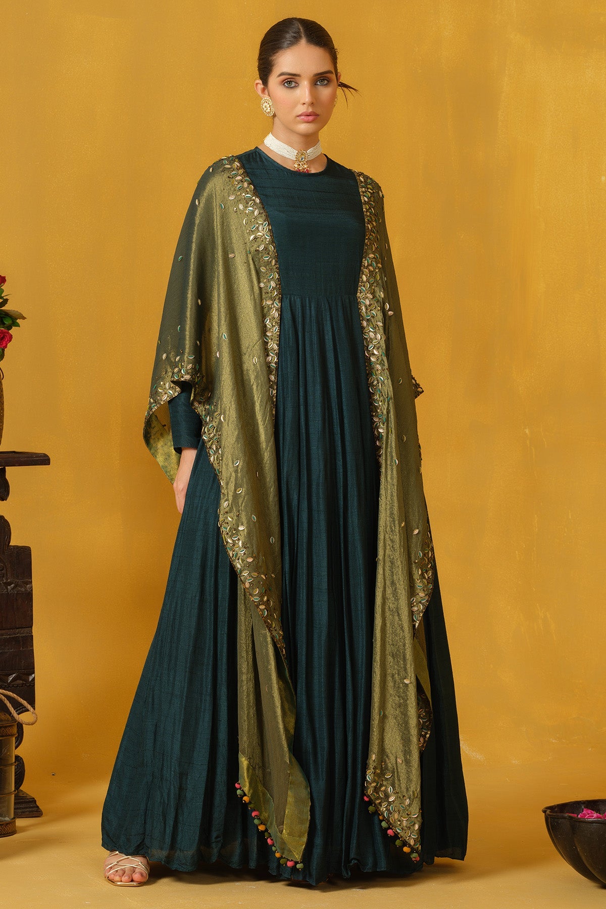 Buy Blue Embroidered Sequins Dress for women by Abstract By Megha Jain Madaan online available at scrollnshops