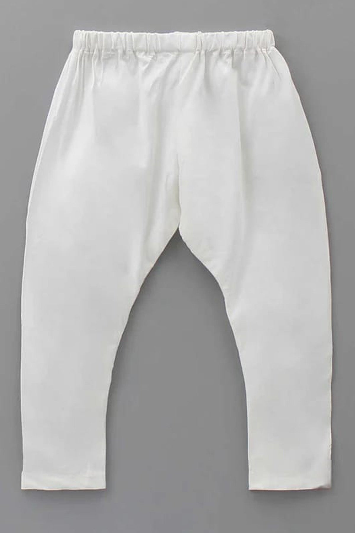 Blue Silk Blend Kurta & Churidar