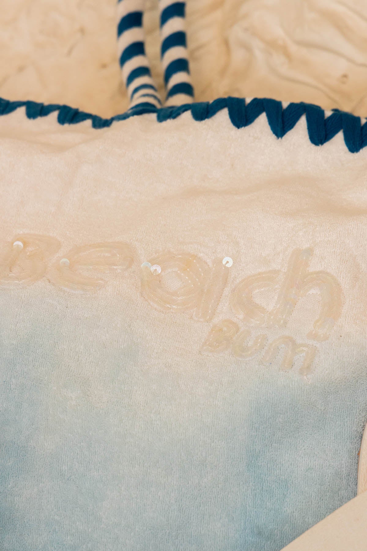 Blue & White Cotton Mini Bag