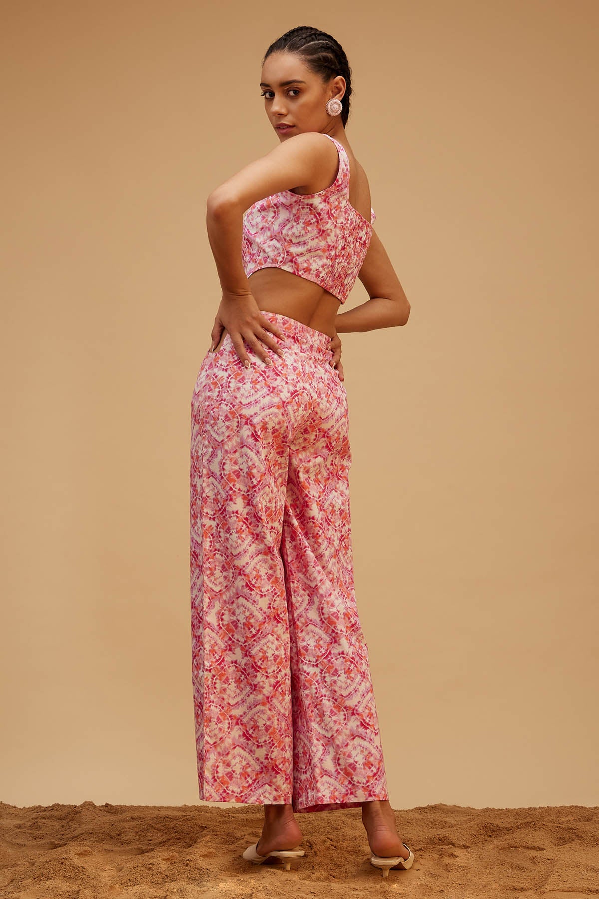 Bohemian Cotton Pink Co-ord Set