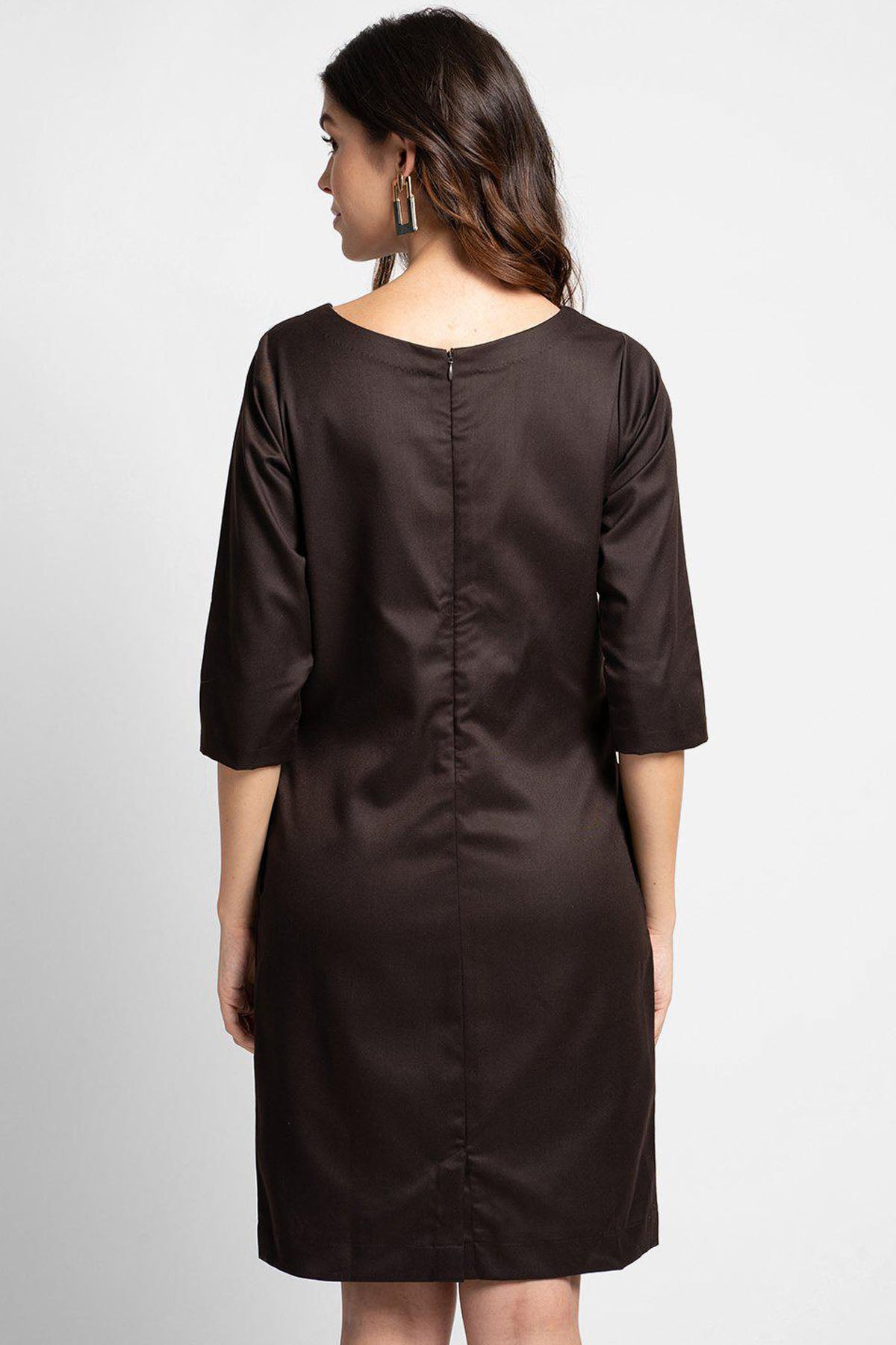 Breathable Brown Dress