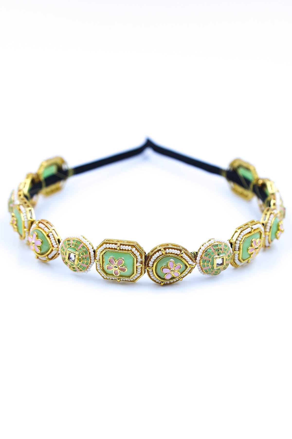 Buy Broach Embellished Hairband by Foot Fuel for women online at ScrollnShops