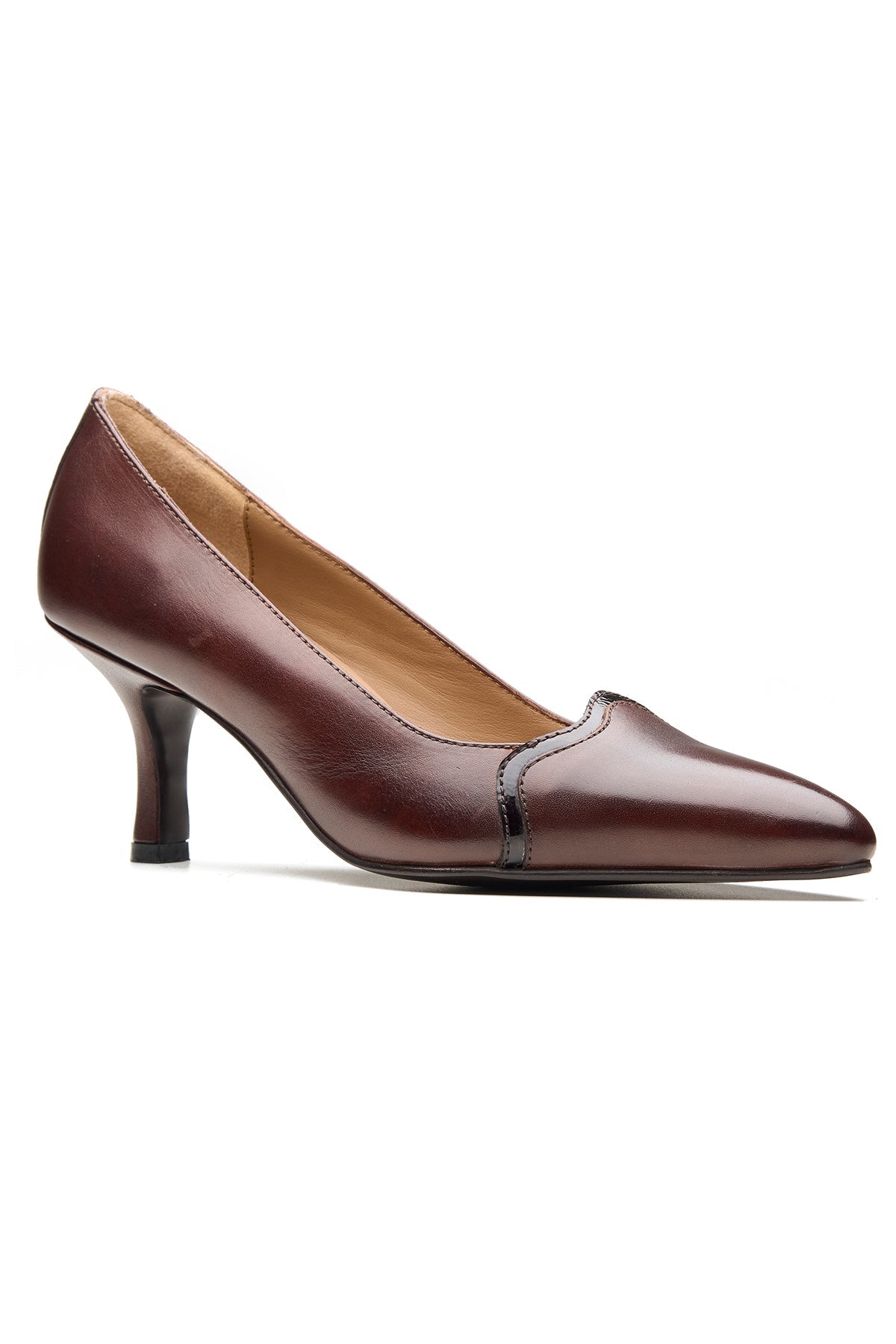 Buy Brown Comfortable Kitten Heels by Dang Shoes for Women online at ScrollnShops