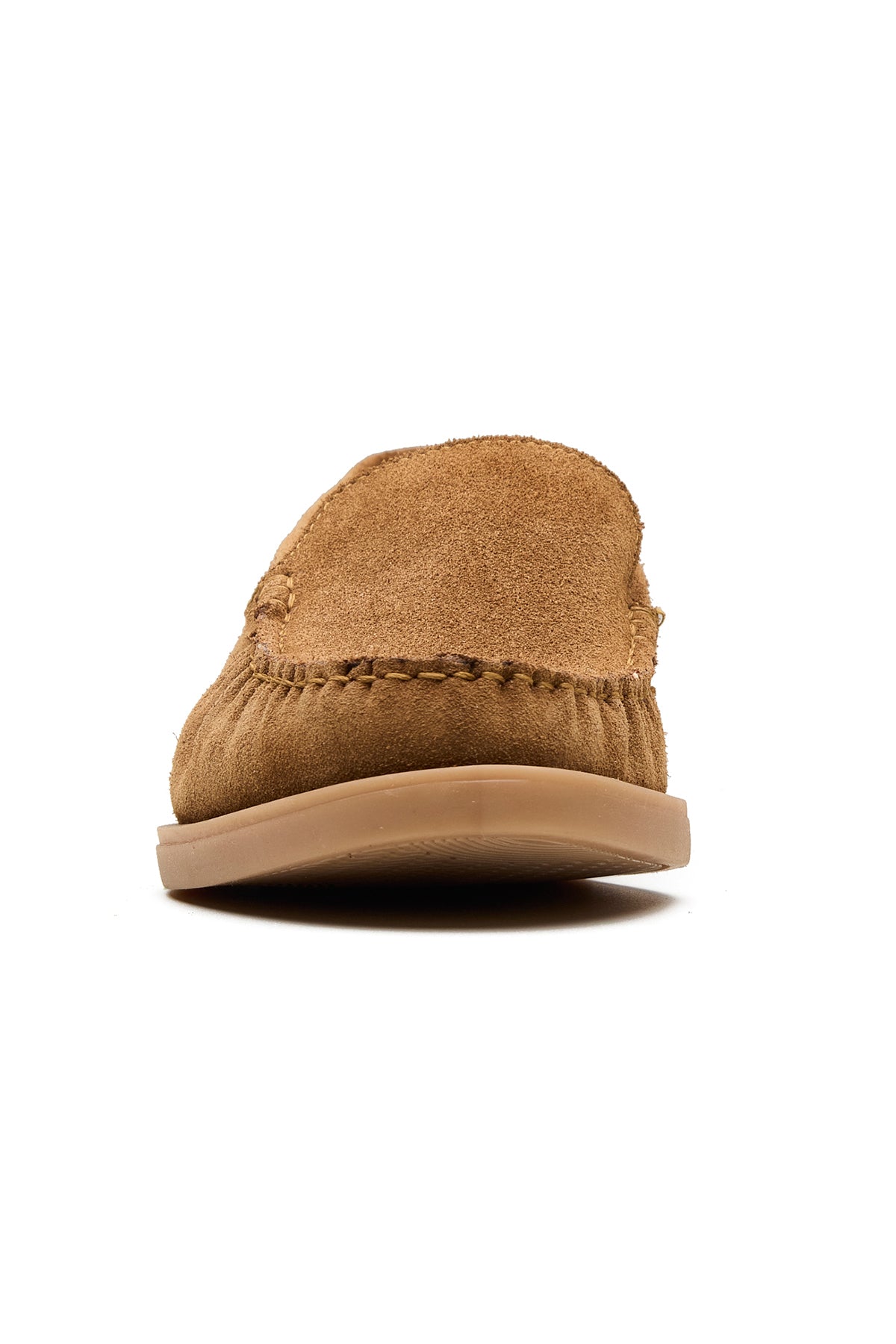 Brown Suede Leather Loafers