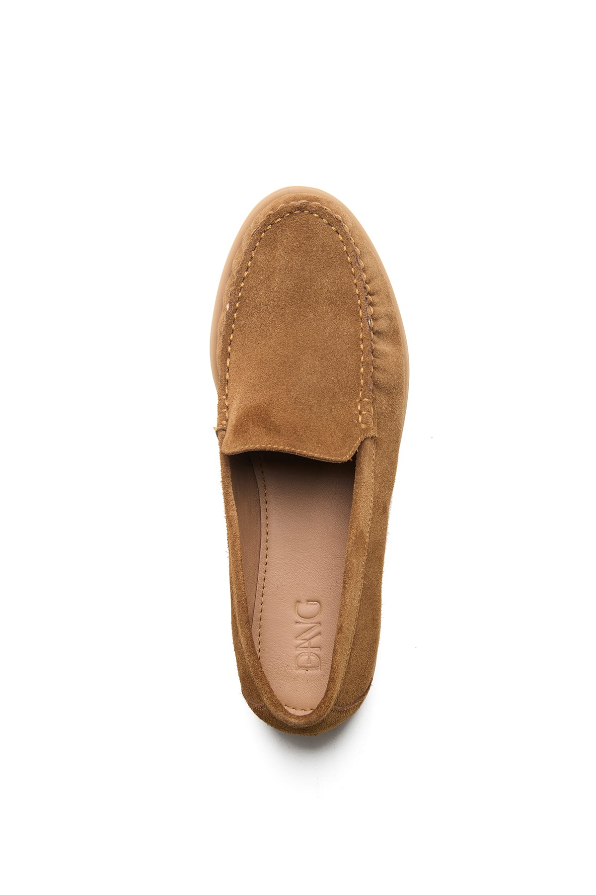 Brown Suede Leather Loafers