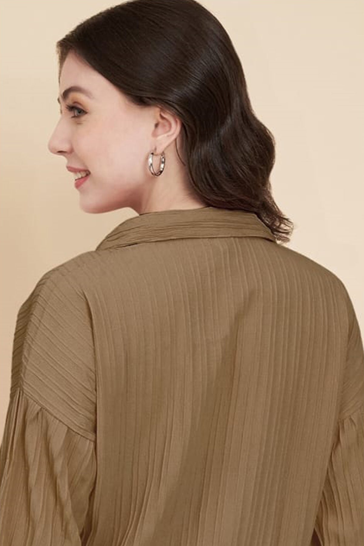 Brown Sugarcane Popcorn Shirt