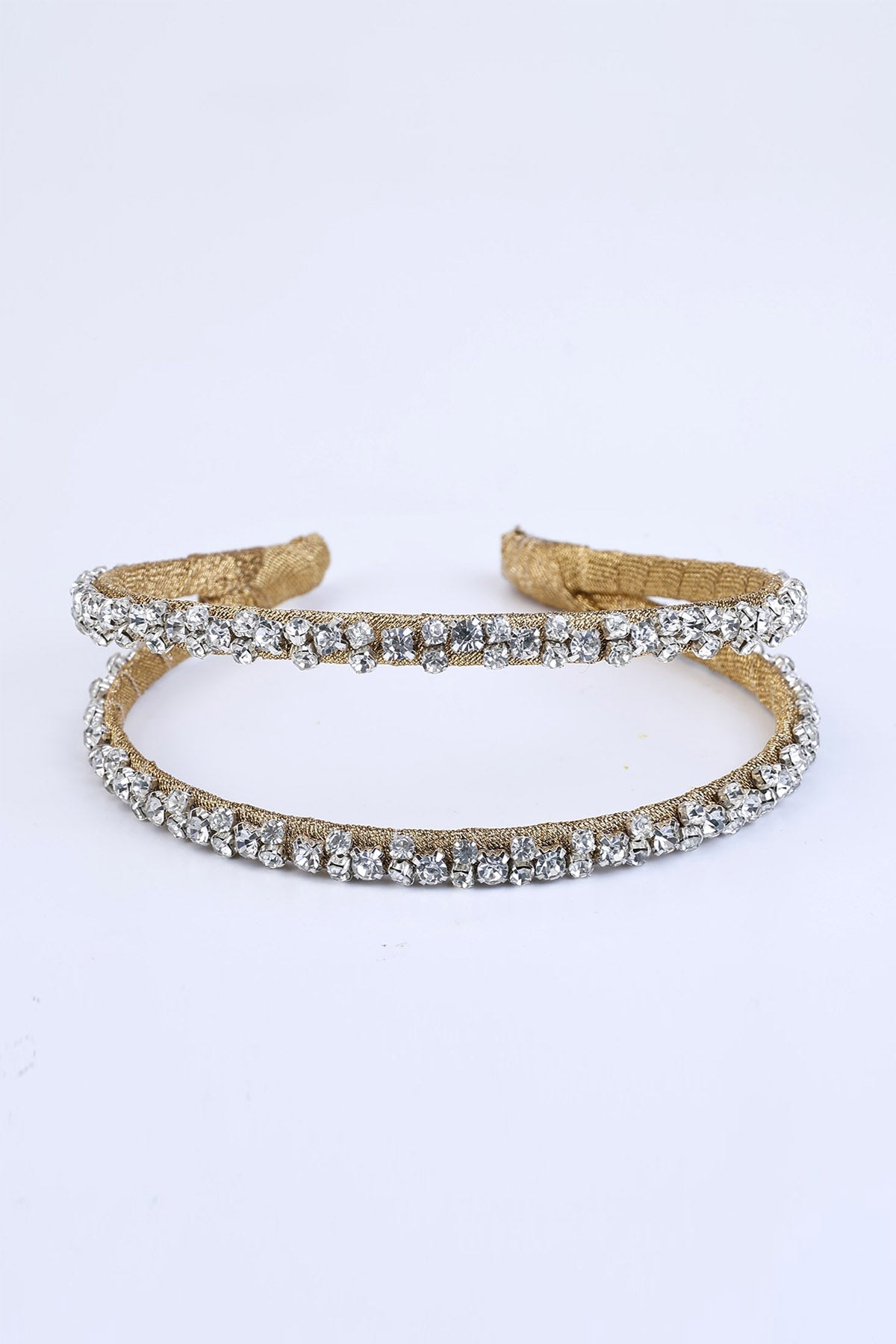 Buy Brown Zari Floral Work Hairband by Choko for women online at ScrollnShops