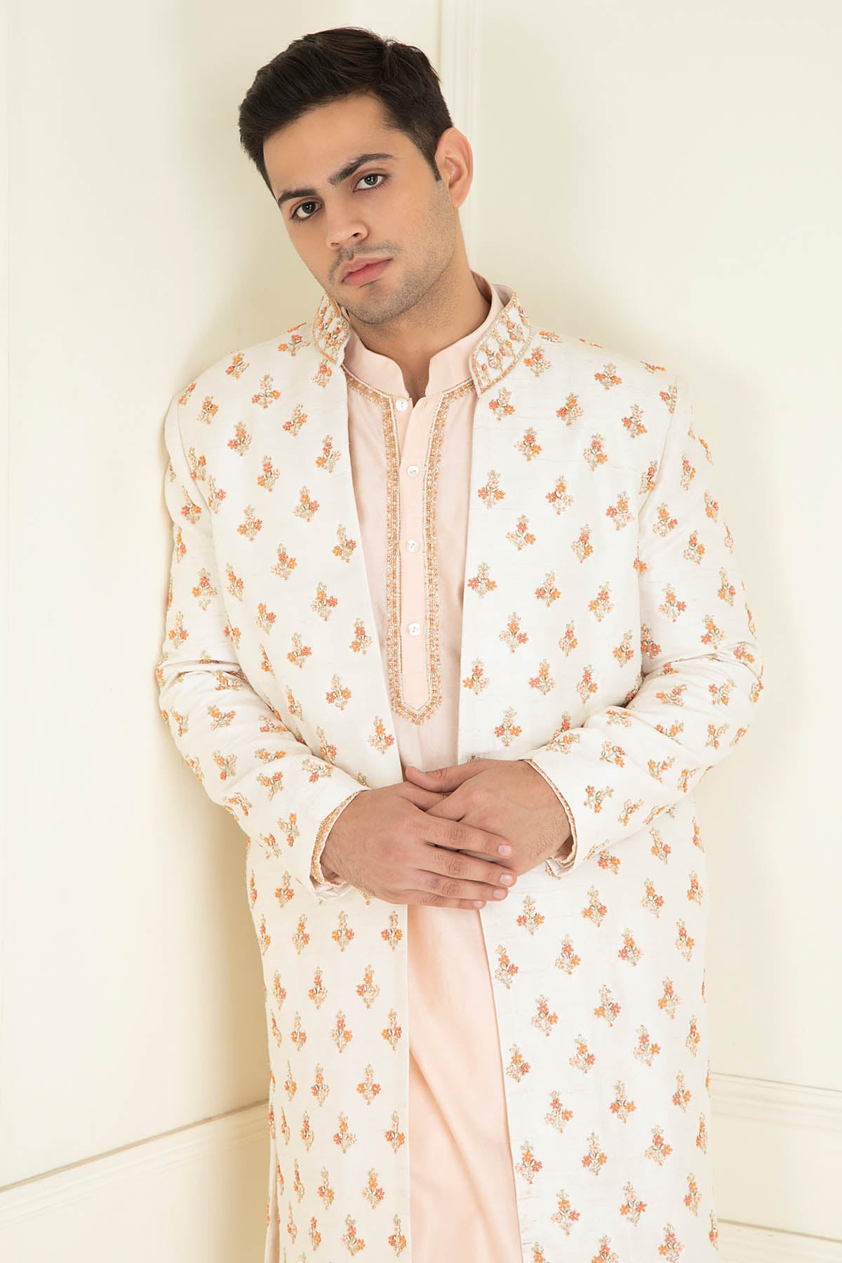Buti Embellished Sherwani Set