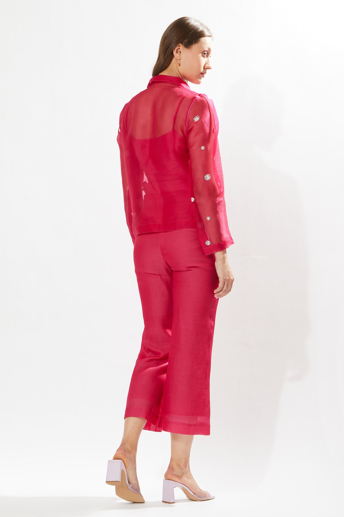 Buttoned Embroidered Jacket