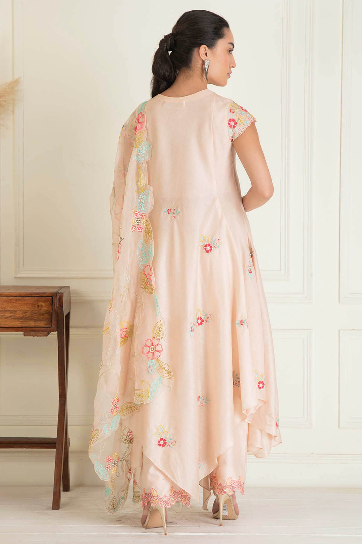 Chanderi Kurta & Palazzo Set