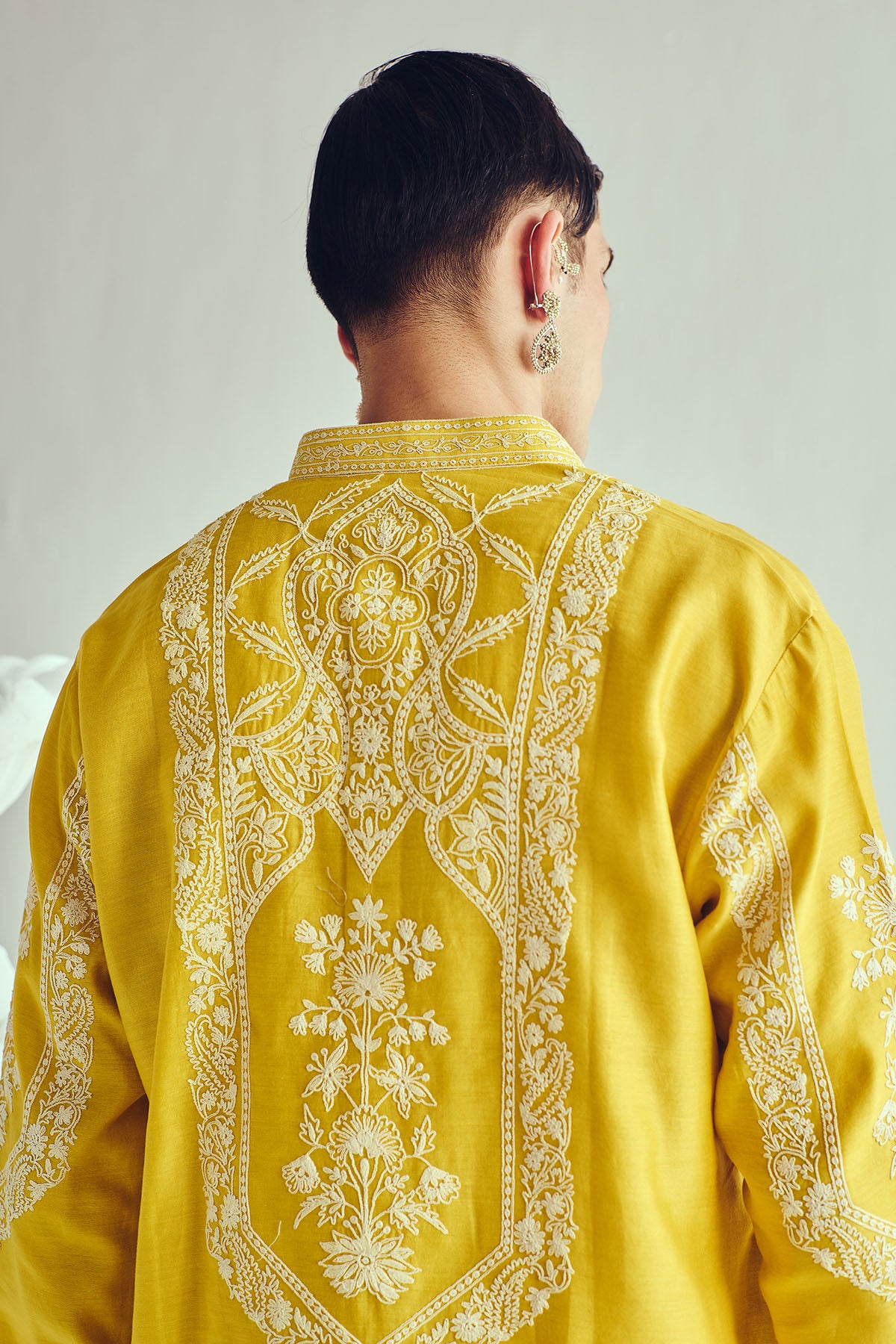 Chanderi Dori Work Kurta Set