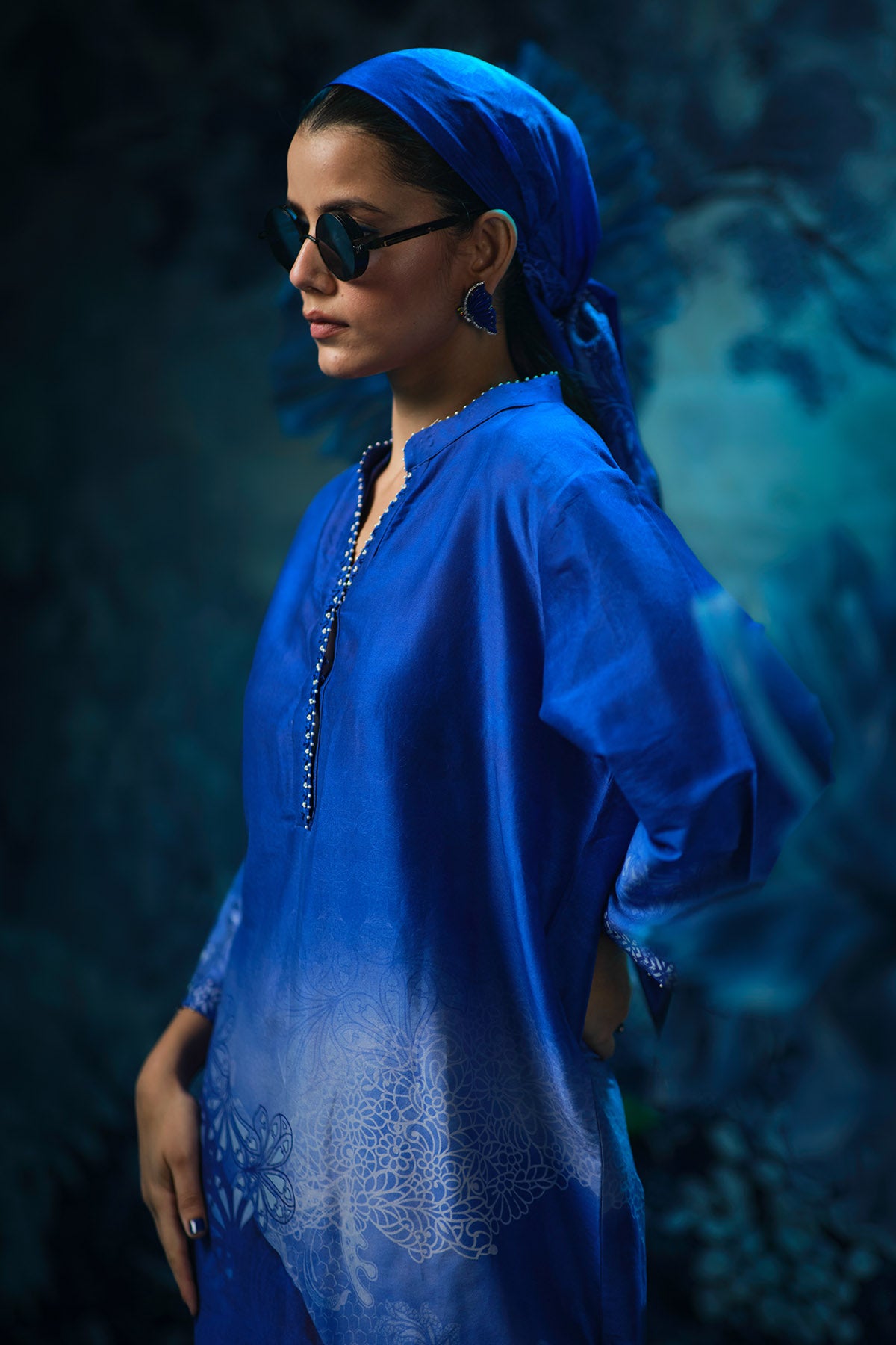 Chanderi Printed Co-ord Set