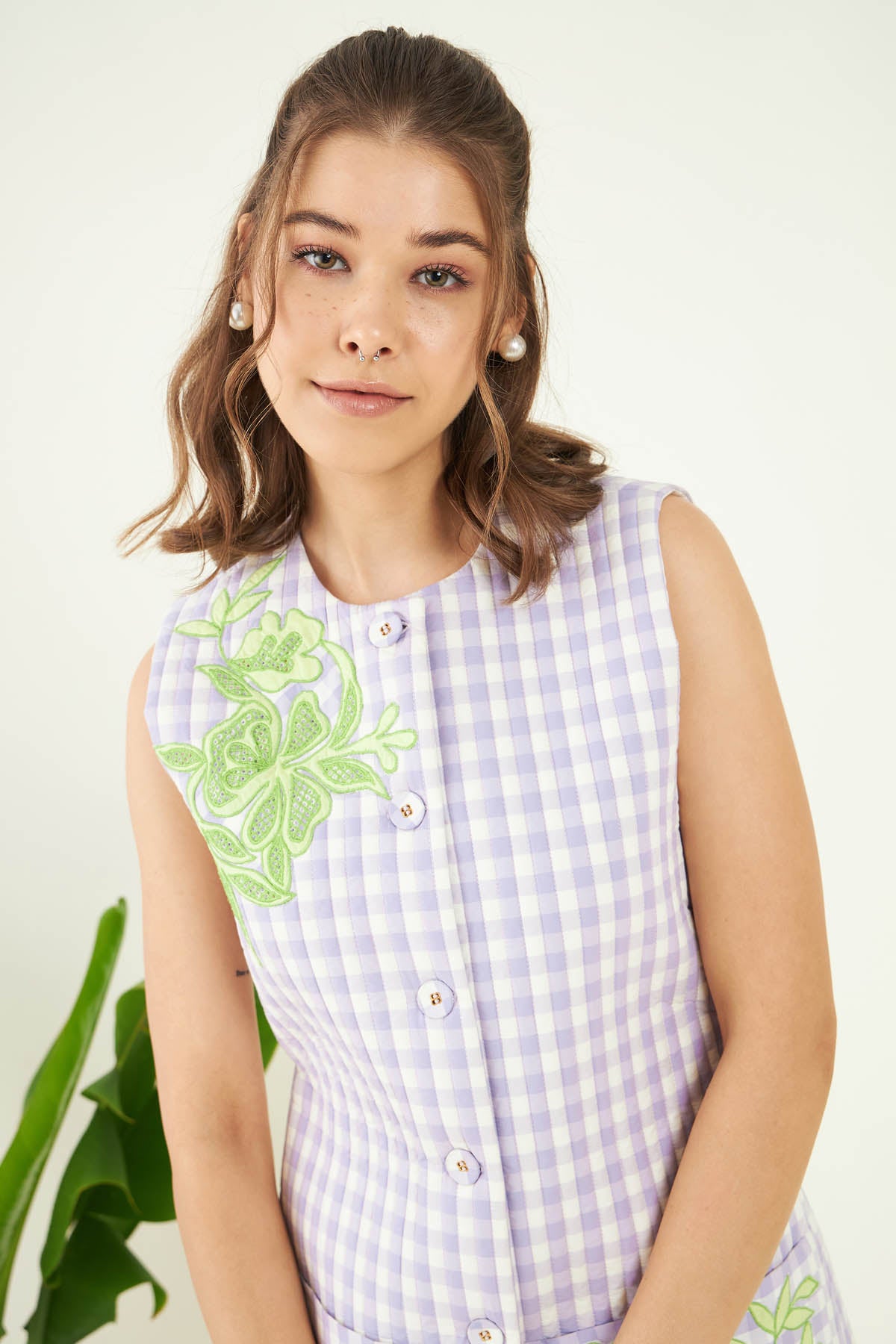 Checks Pure Cotton Co-ord Set