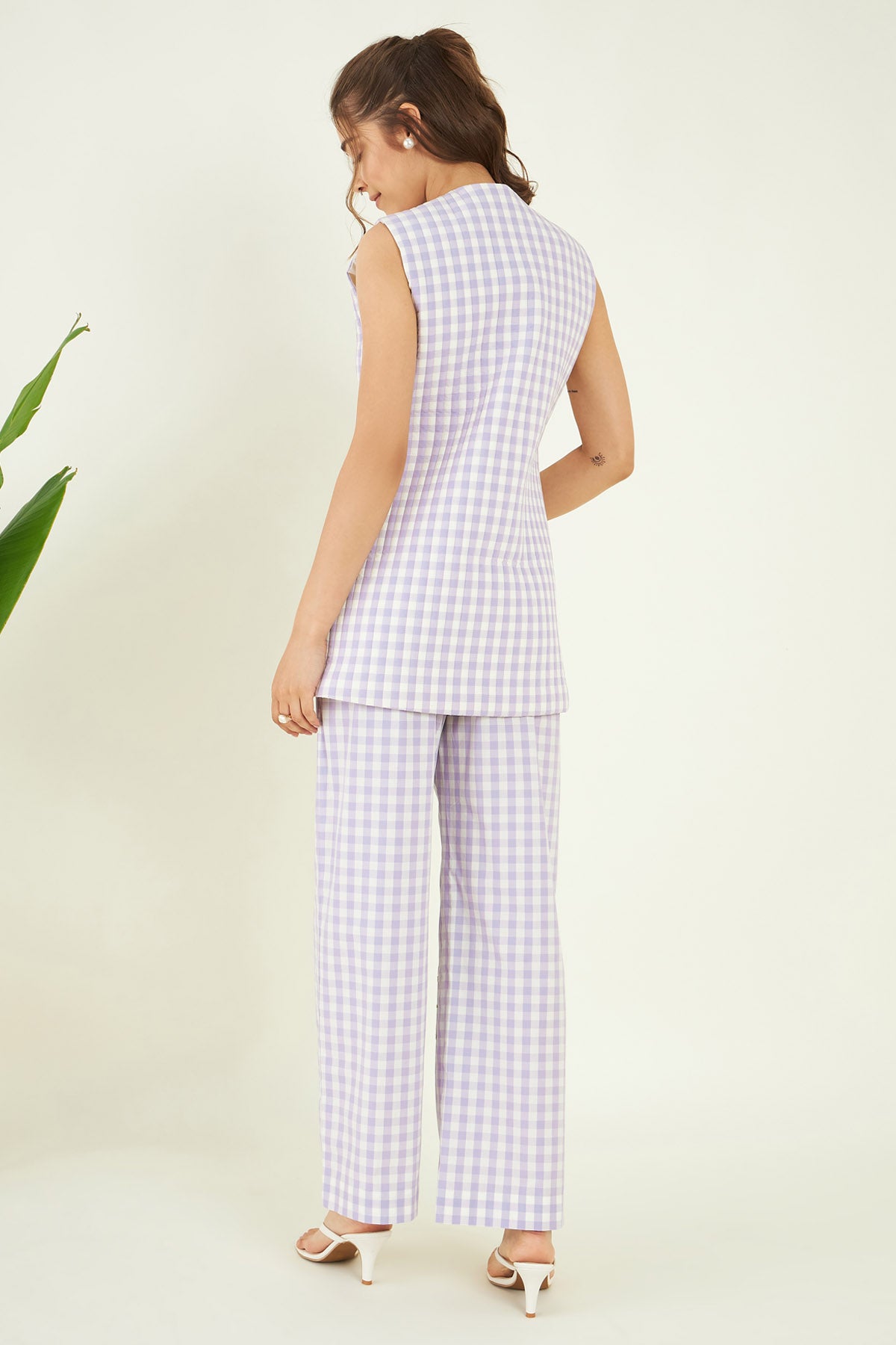 Checks Pure Cotton Co-ord Set
