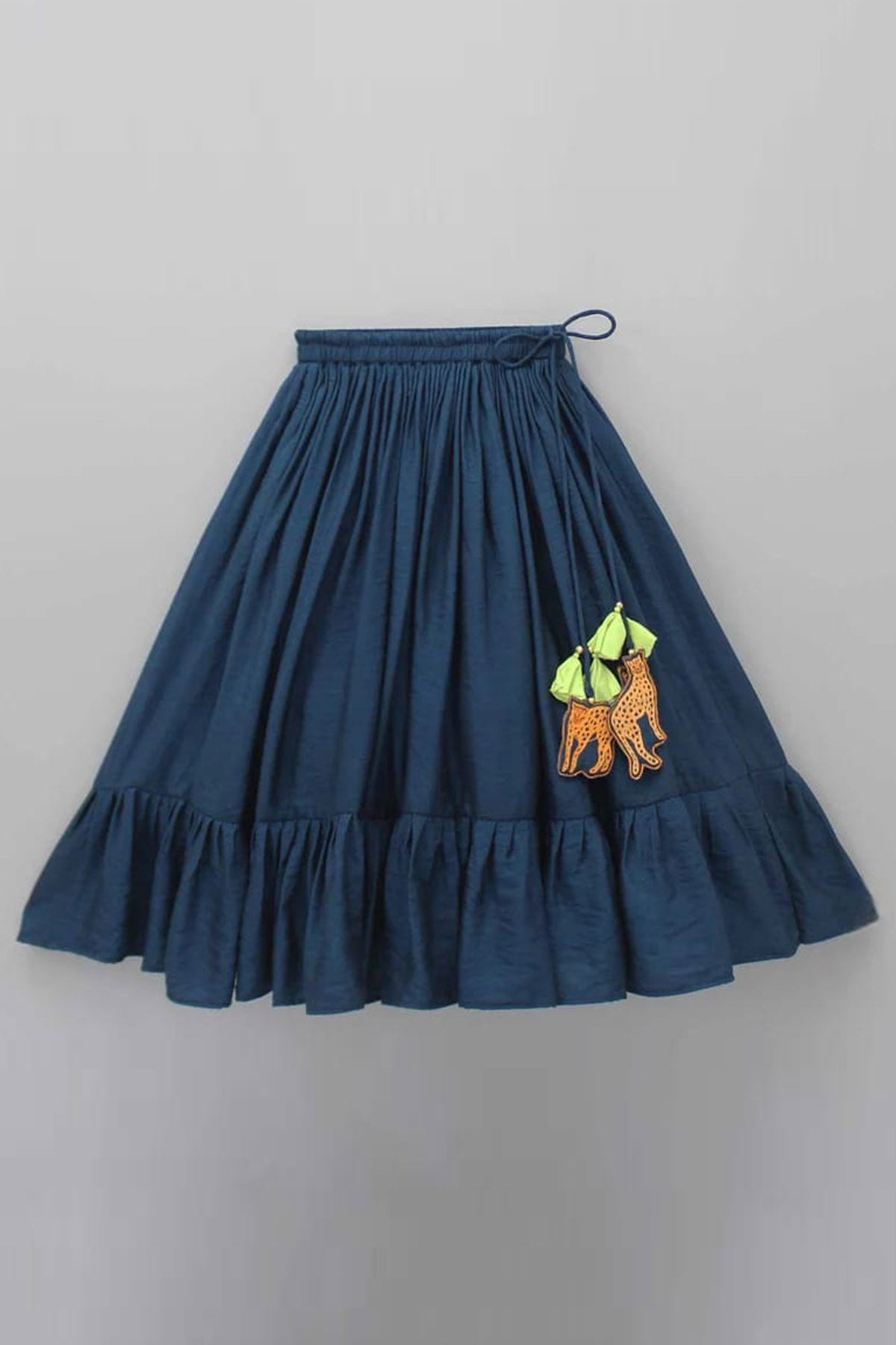 Cheetah Embroidered Lehenga Set