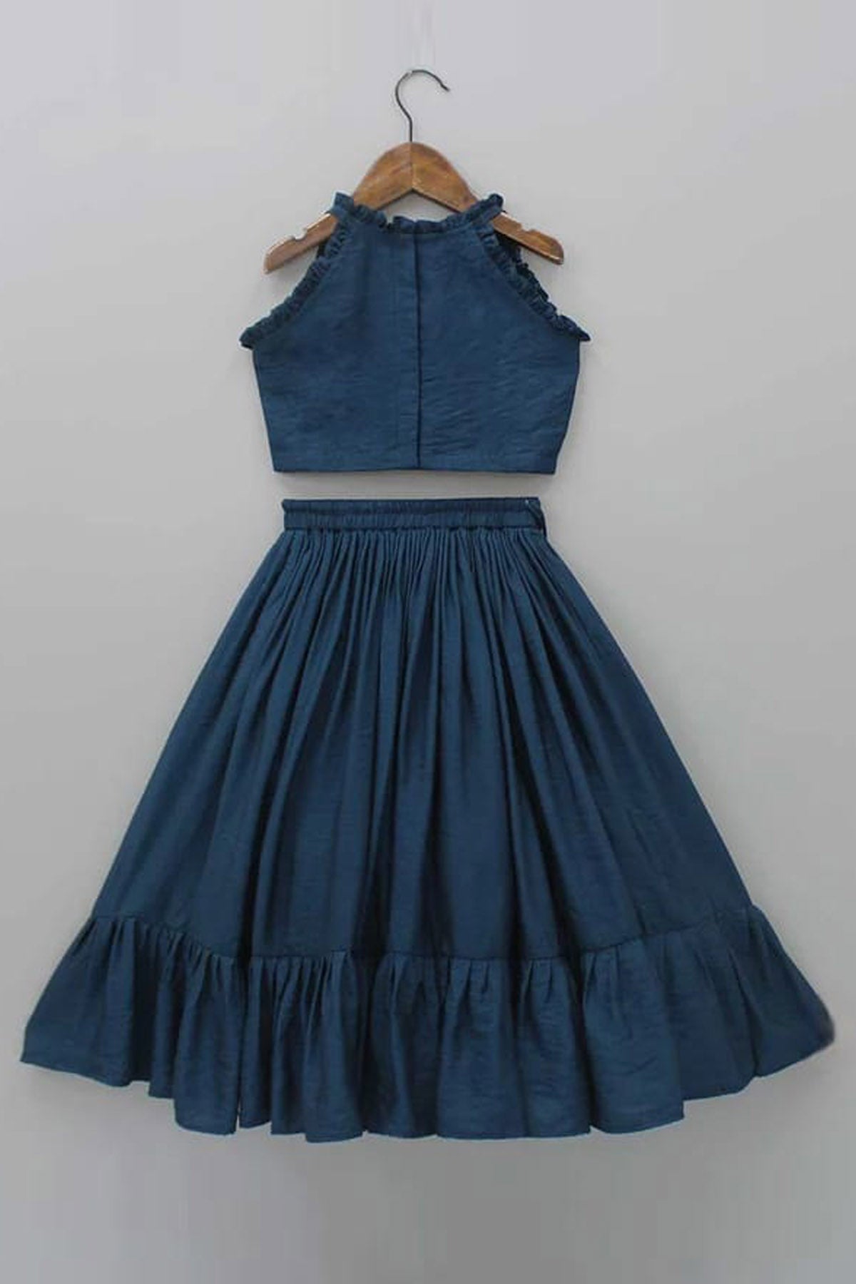 Cheetah Embroidered Lehenga Set