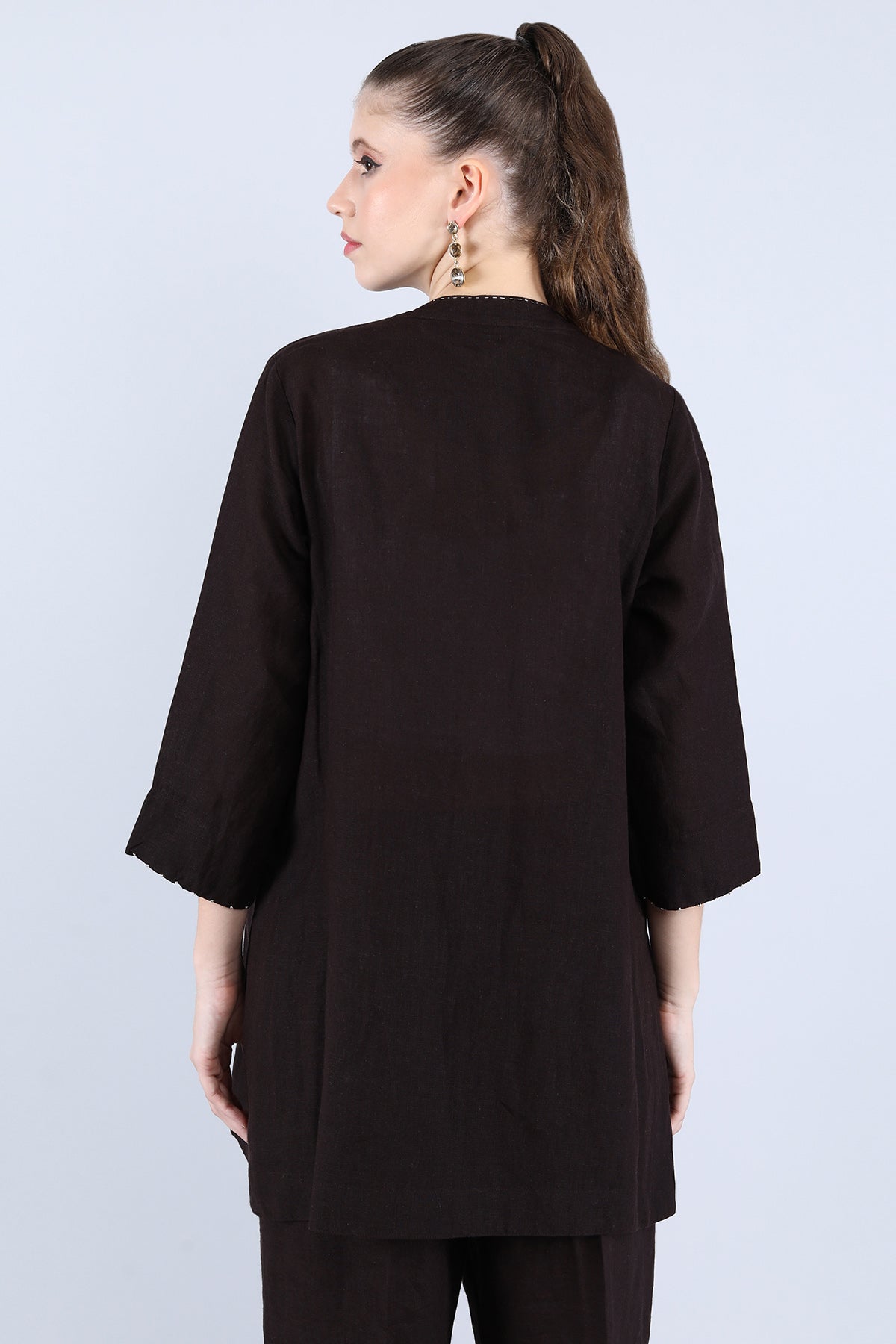 Chocolate Tubelight Co-ord Set