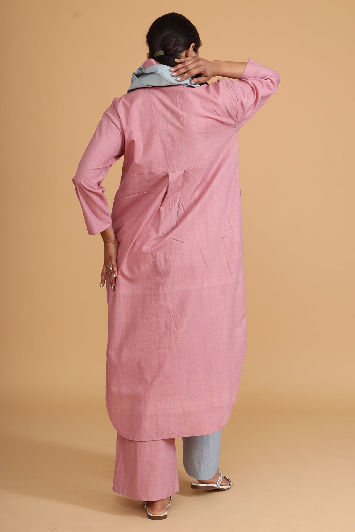 Color Block Hand Painted Tunic