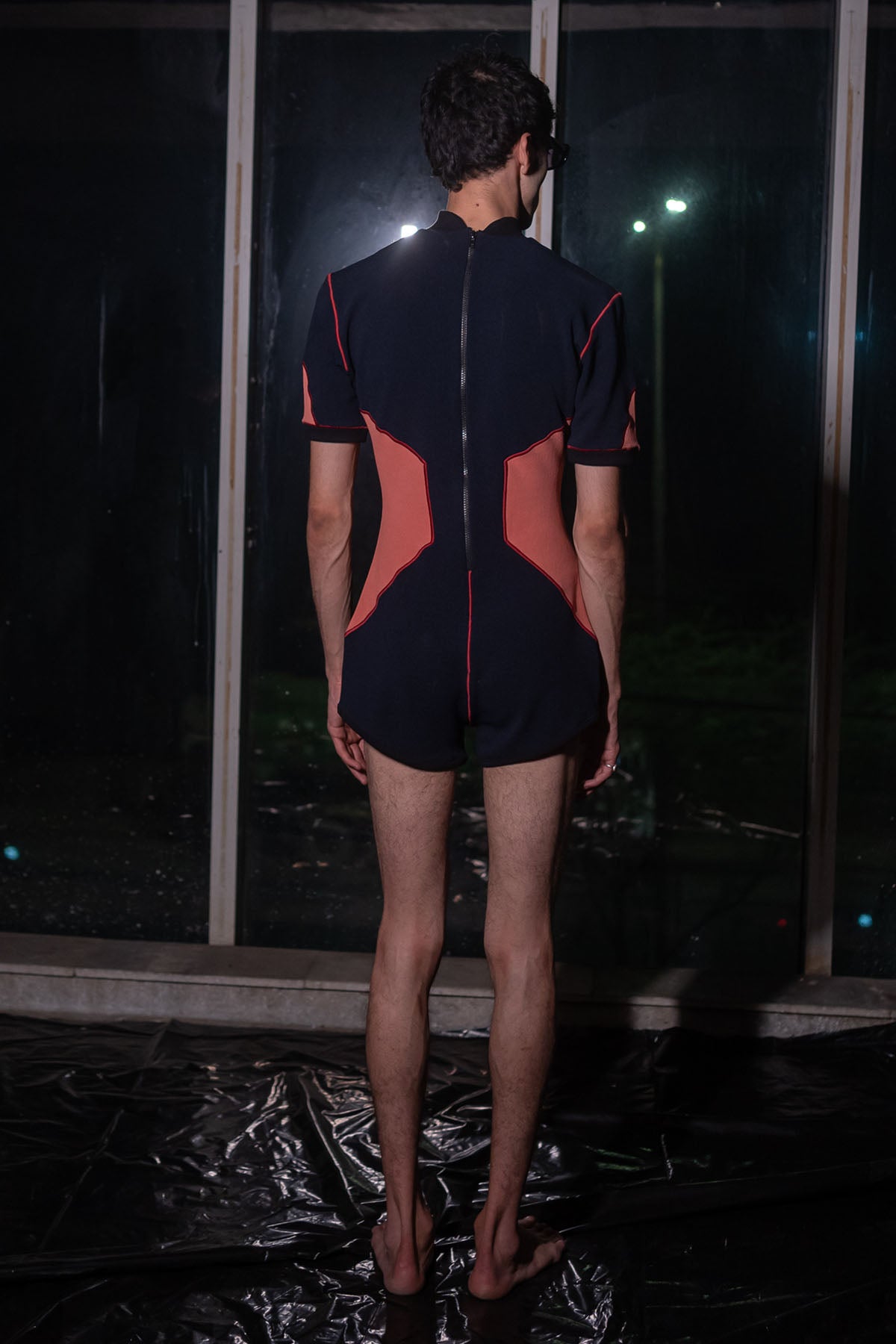 Color Block Playsuit