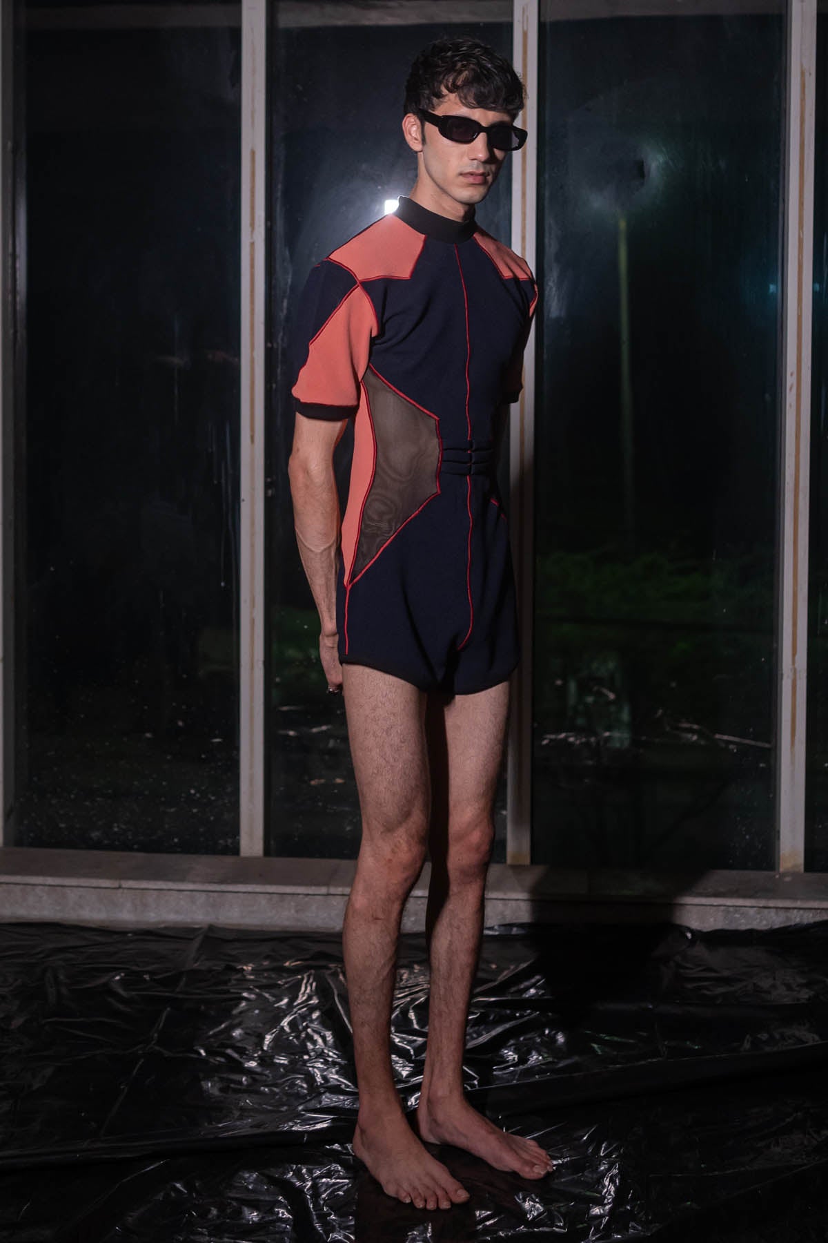 Color Block Playsuit