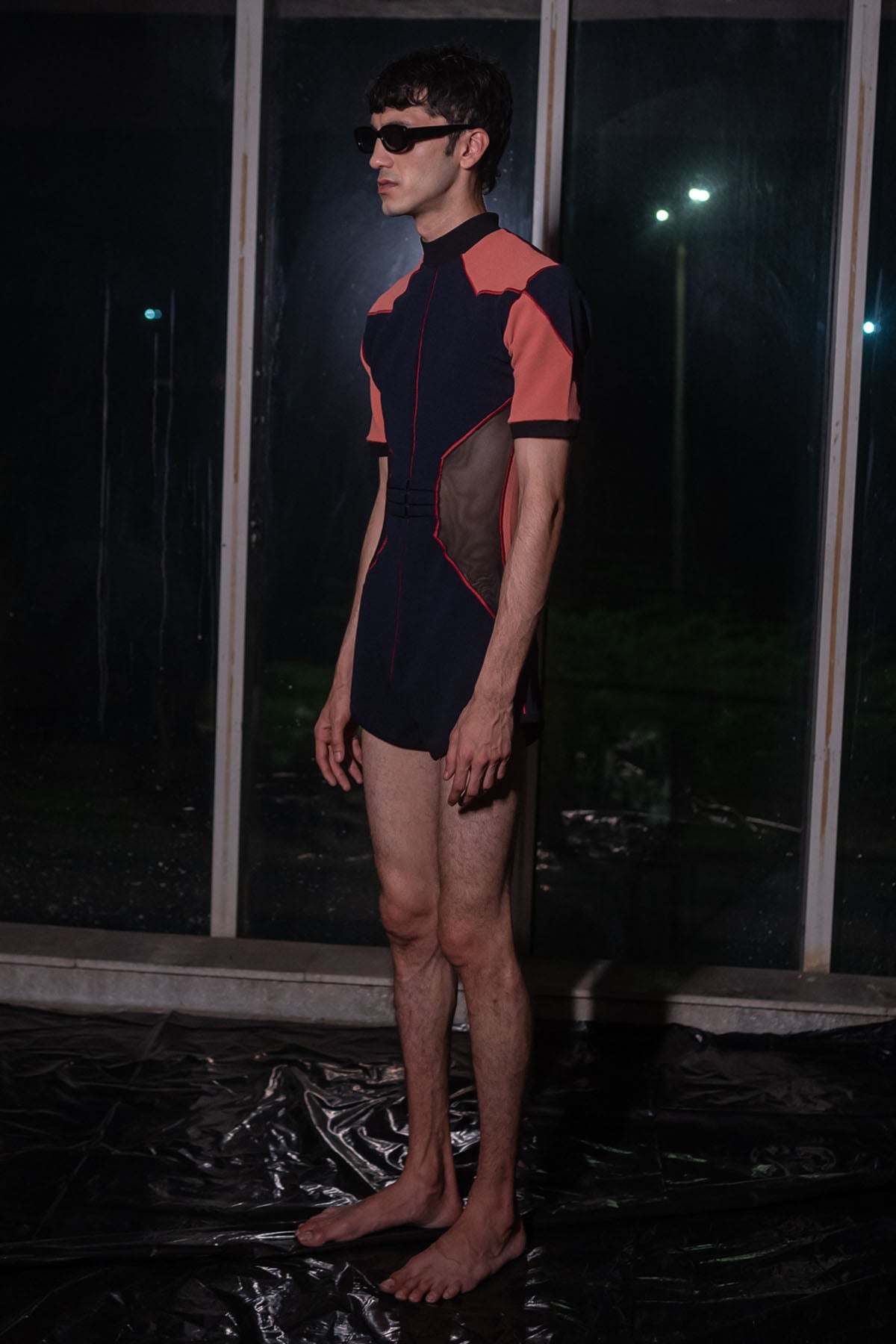 Color Block Playsuit