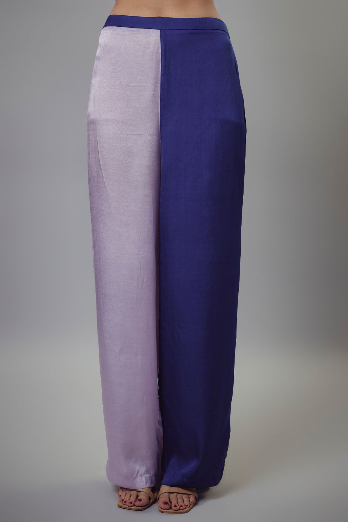 Colorblock Collar Shirt & Pants