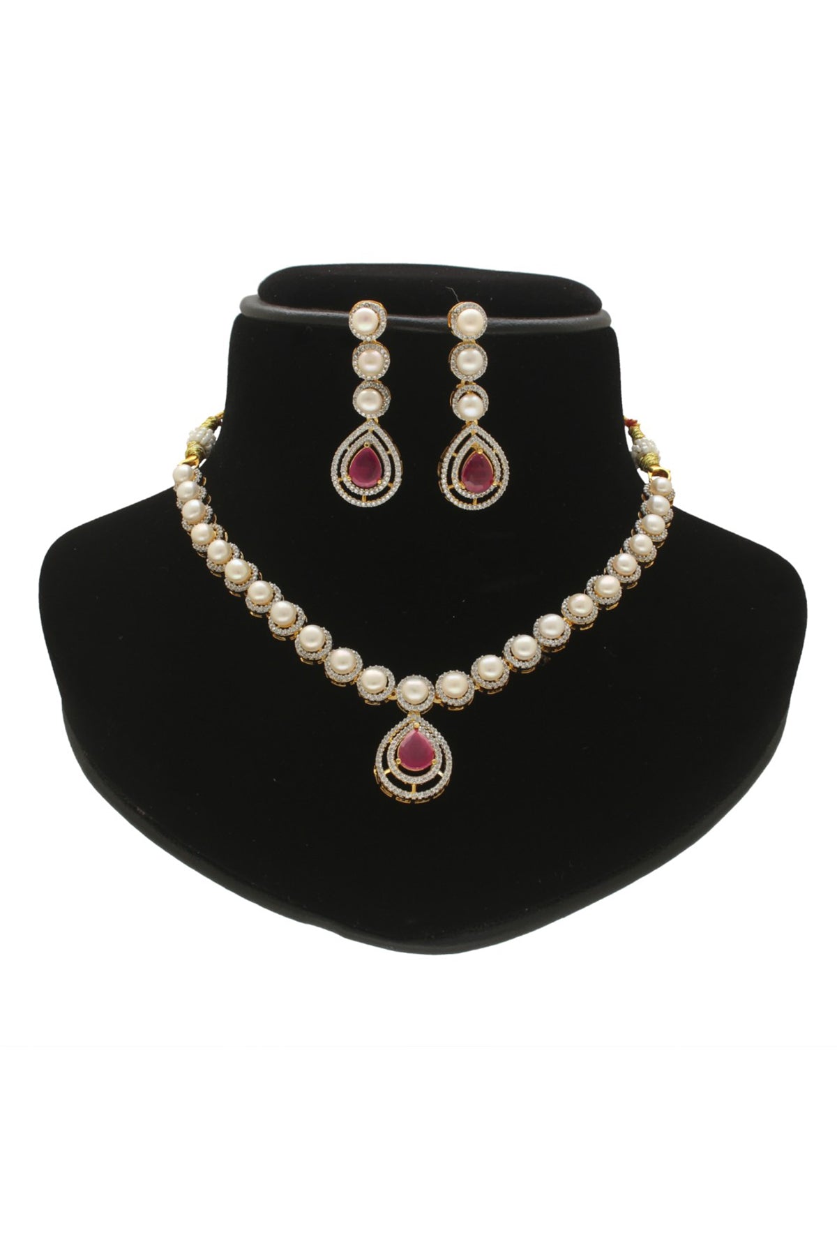 Colour Stone White Jewellery