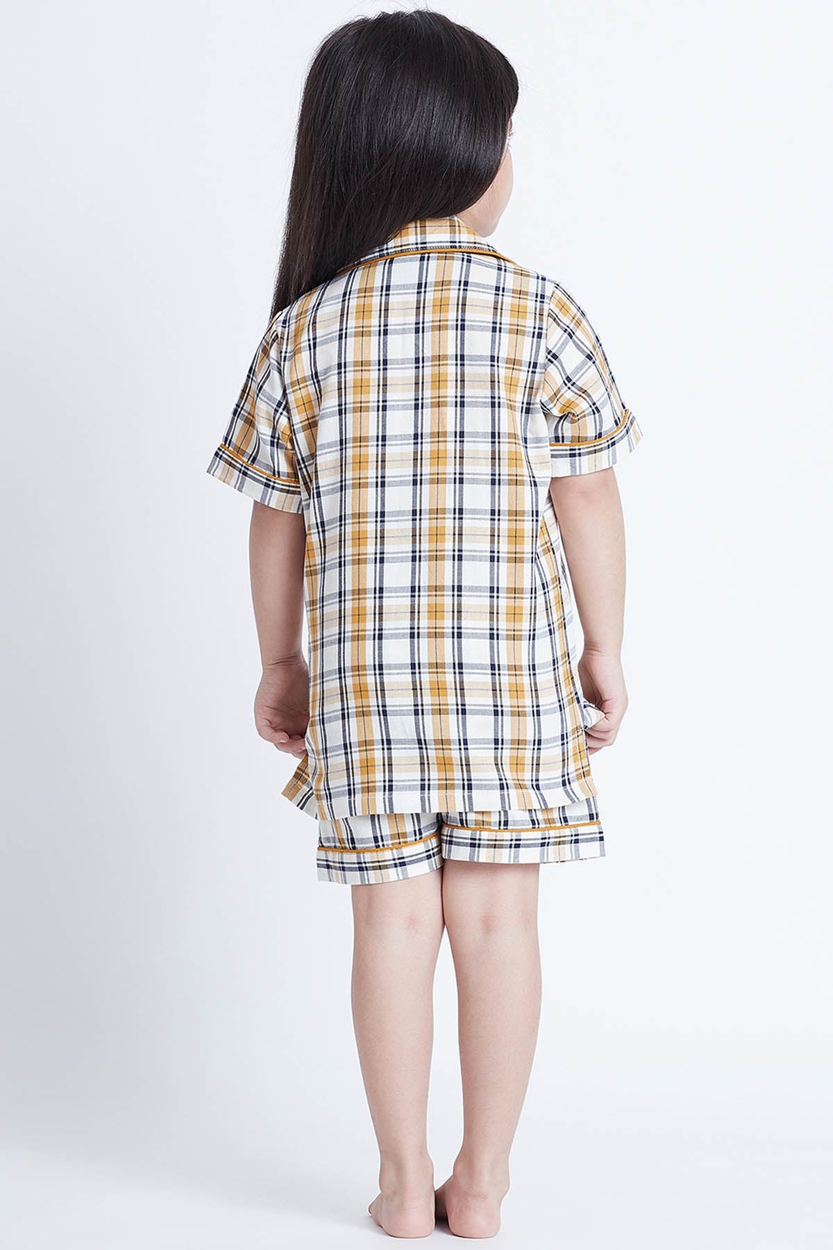 Cotton Checks Print Sleepwear