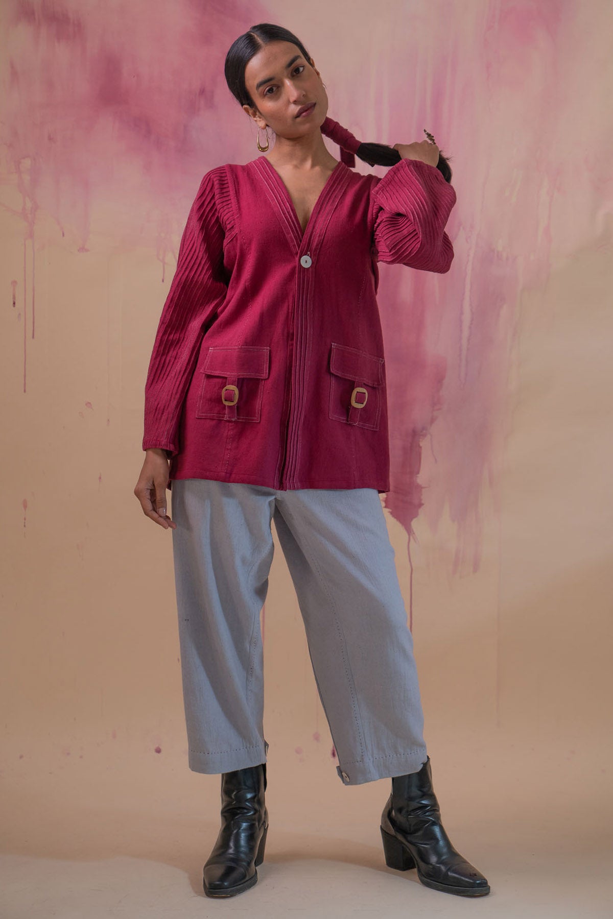 Cotton Haori Jacket & Pants