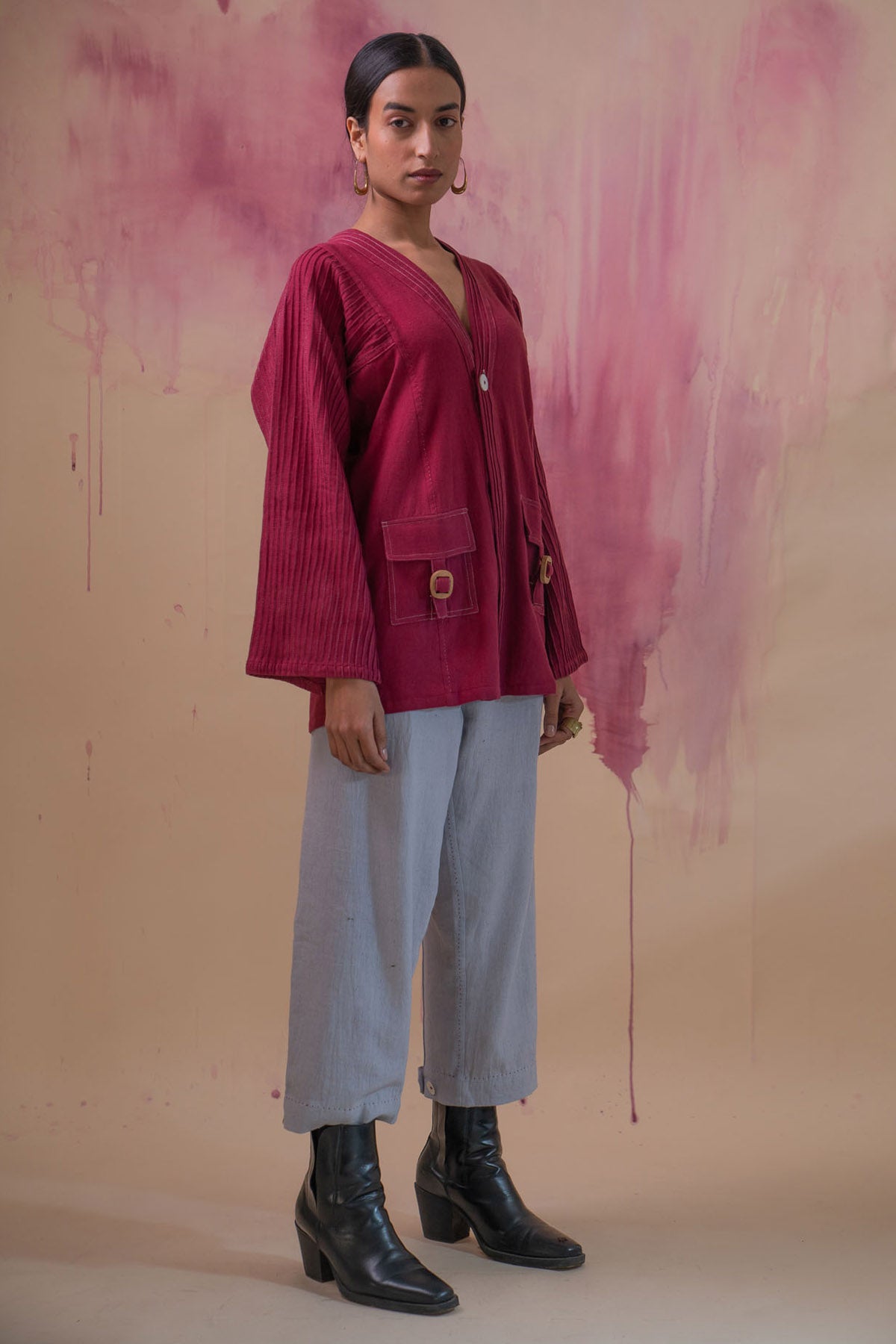 Cotton Haori Jacket & Pants