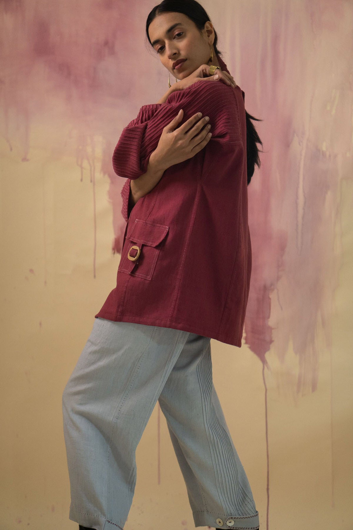 Cotton Haori Jacket & Pants