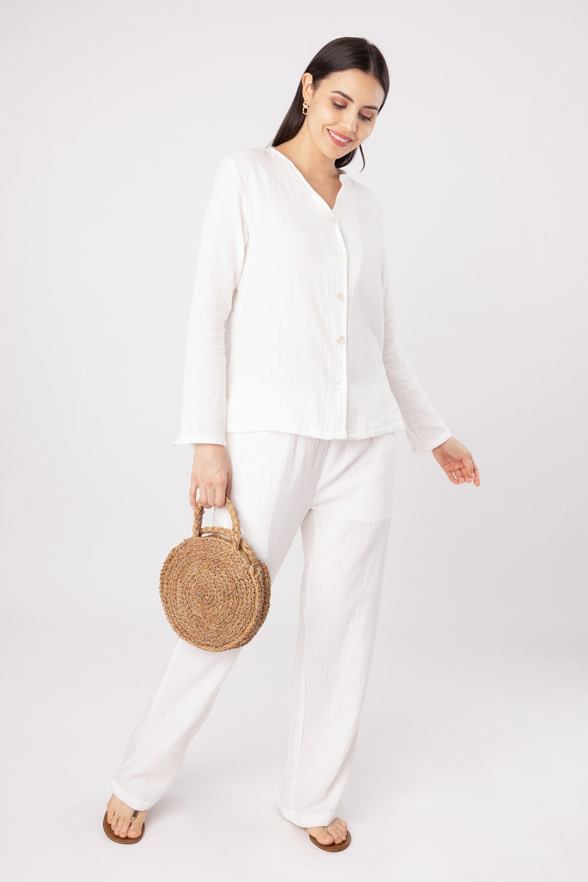 Buy Designer Cotton Blend Shirt & Pant Set Online