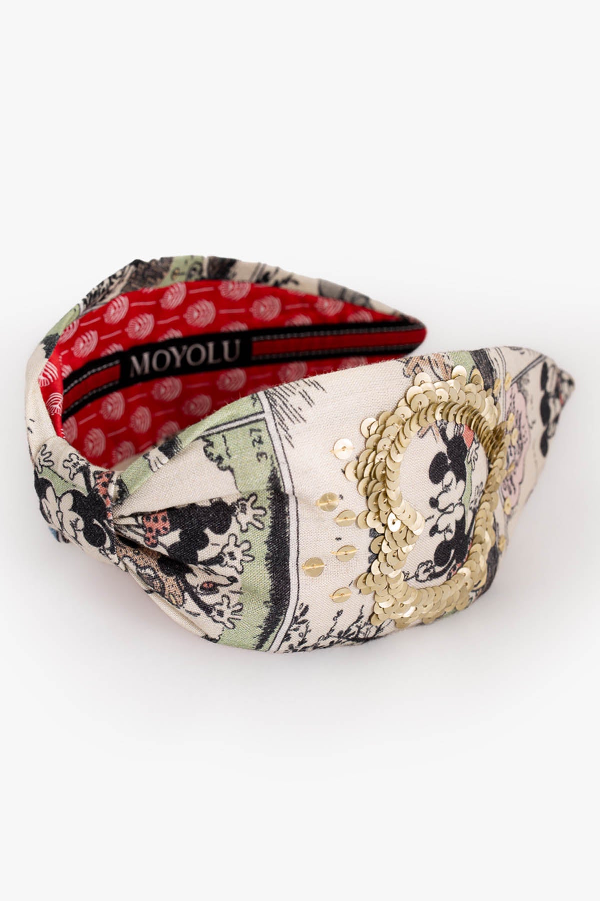 Moyolu Cotton Embellished Headband Accessories online at ScrollnShops