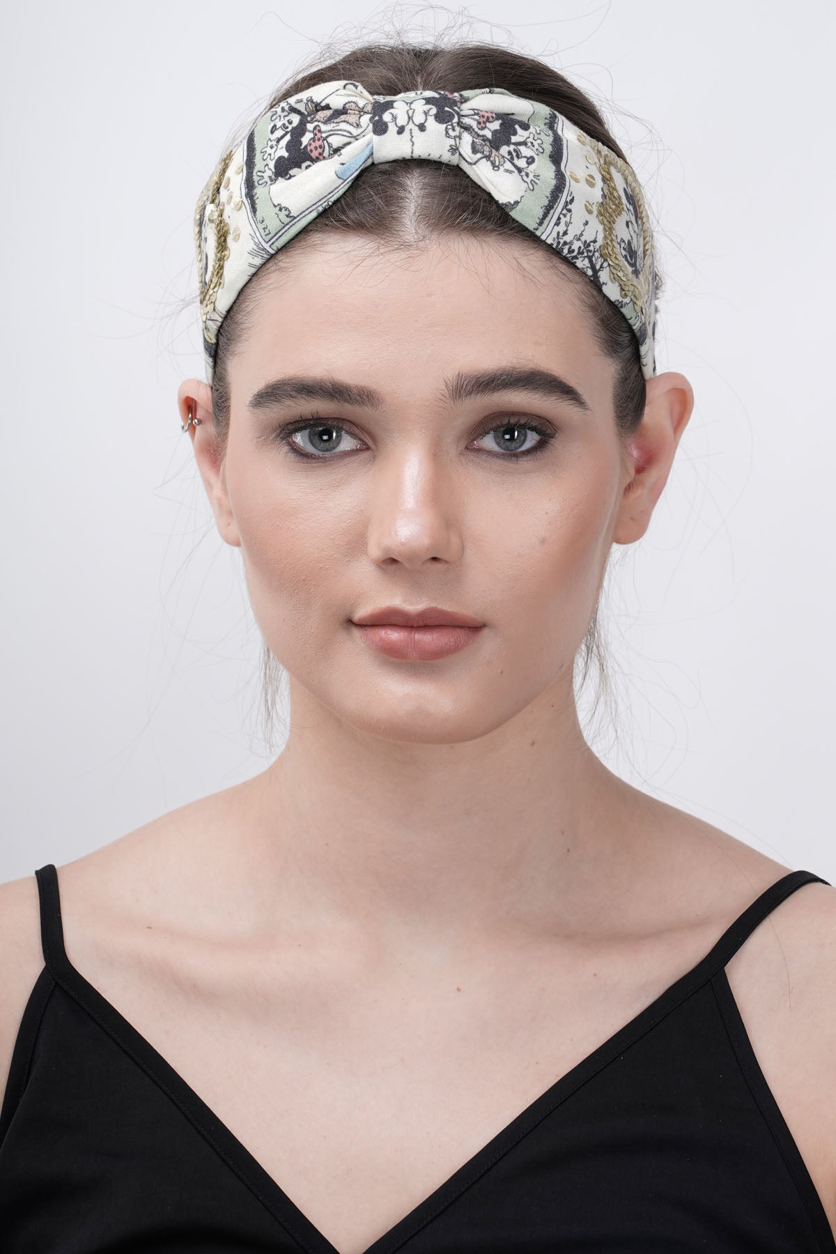 Cotton Embellished Headband
